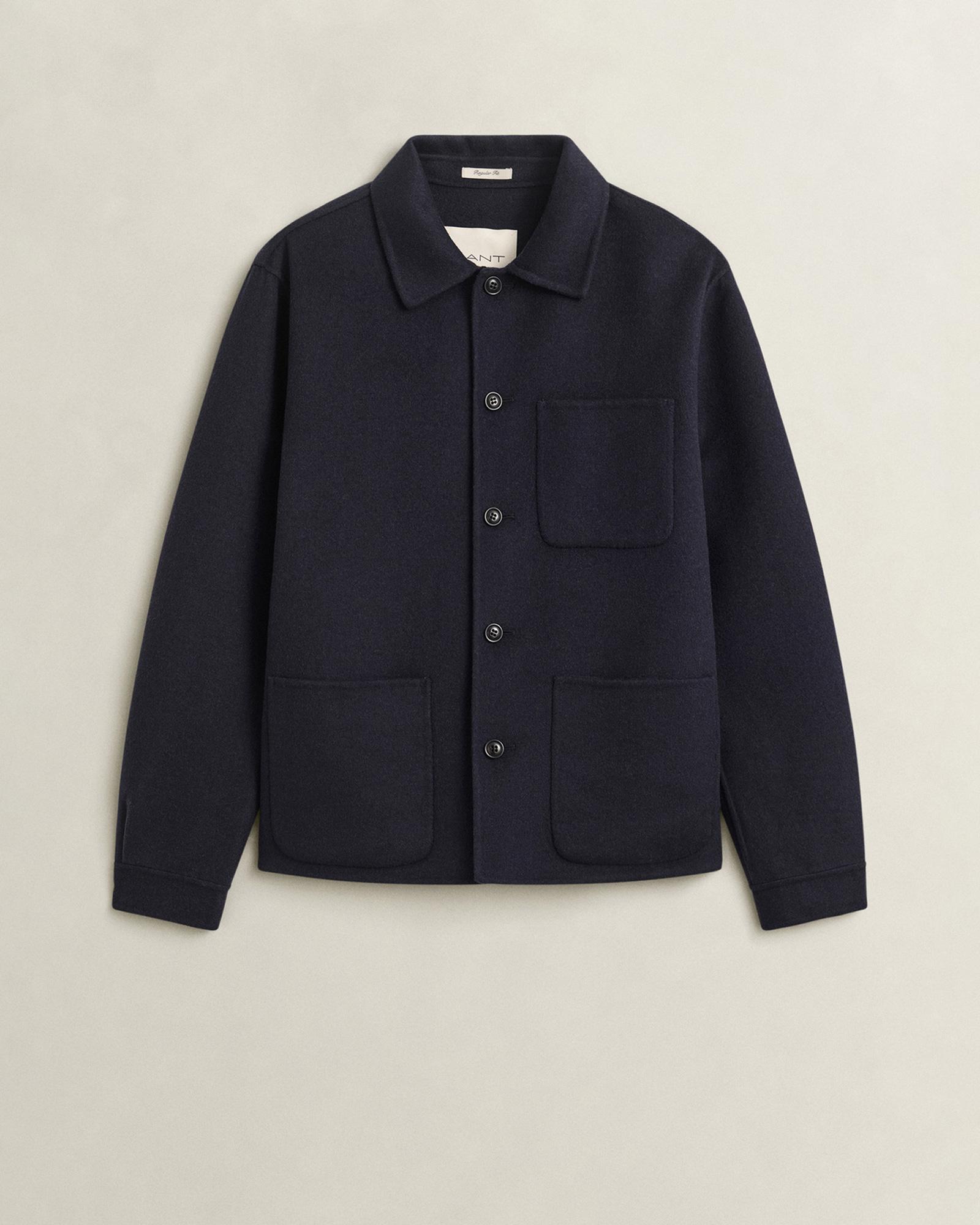 GANT Erkek Lacivert Regular Fit Gömlek