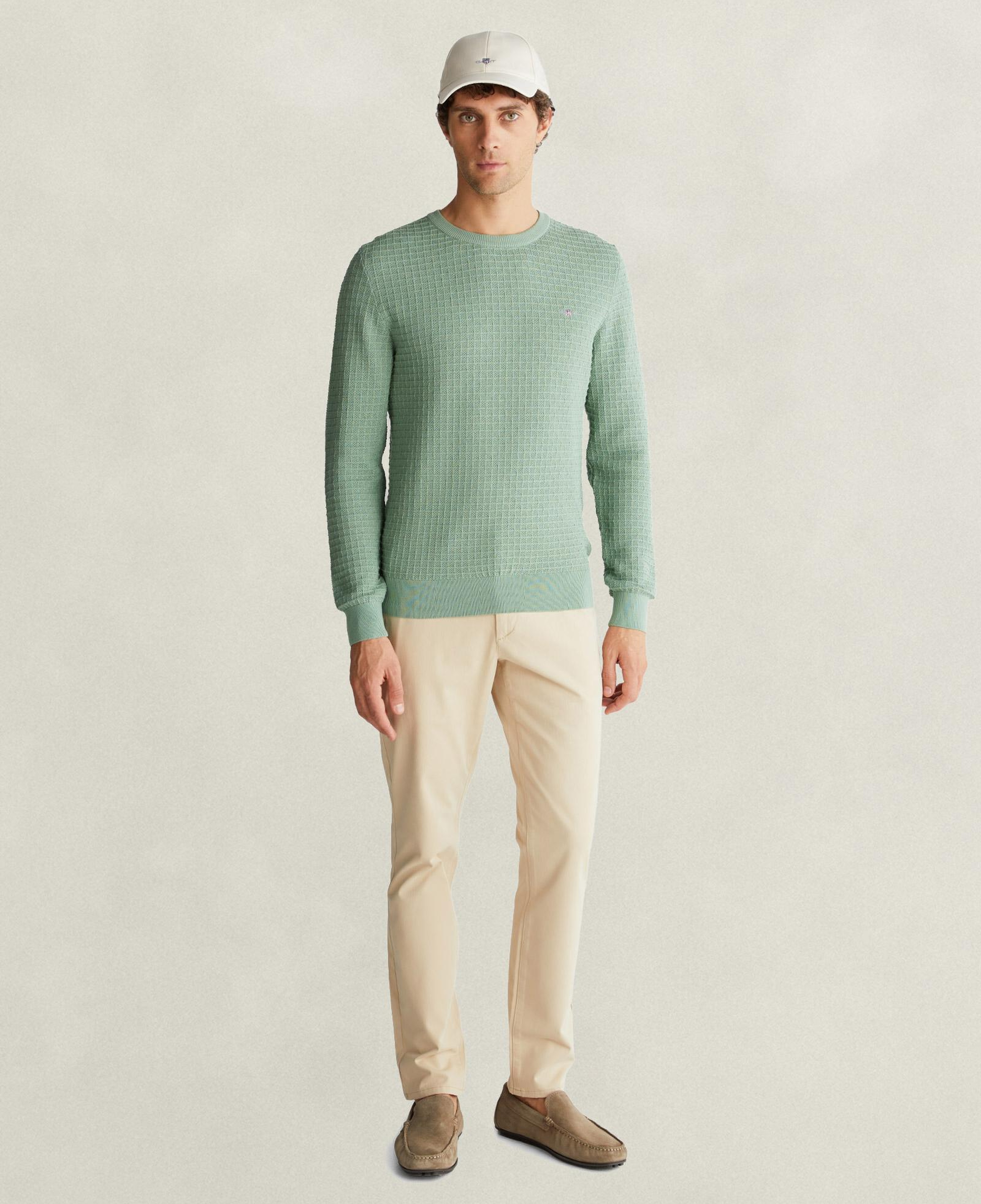 GANT Erkek Yeşil Regular Fit Kazak