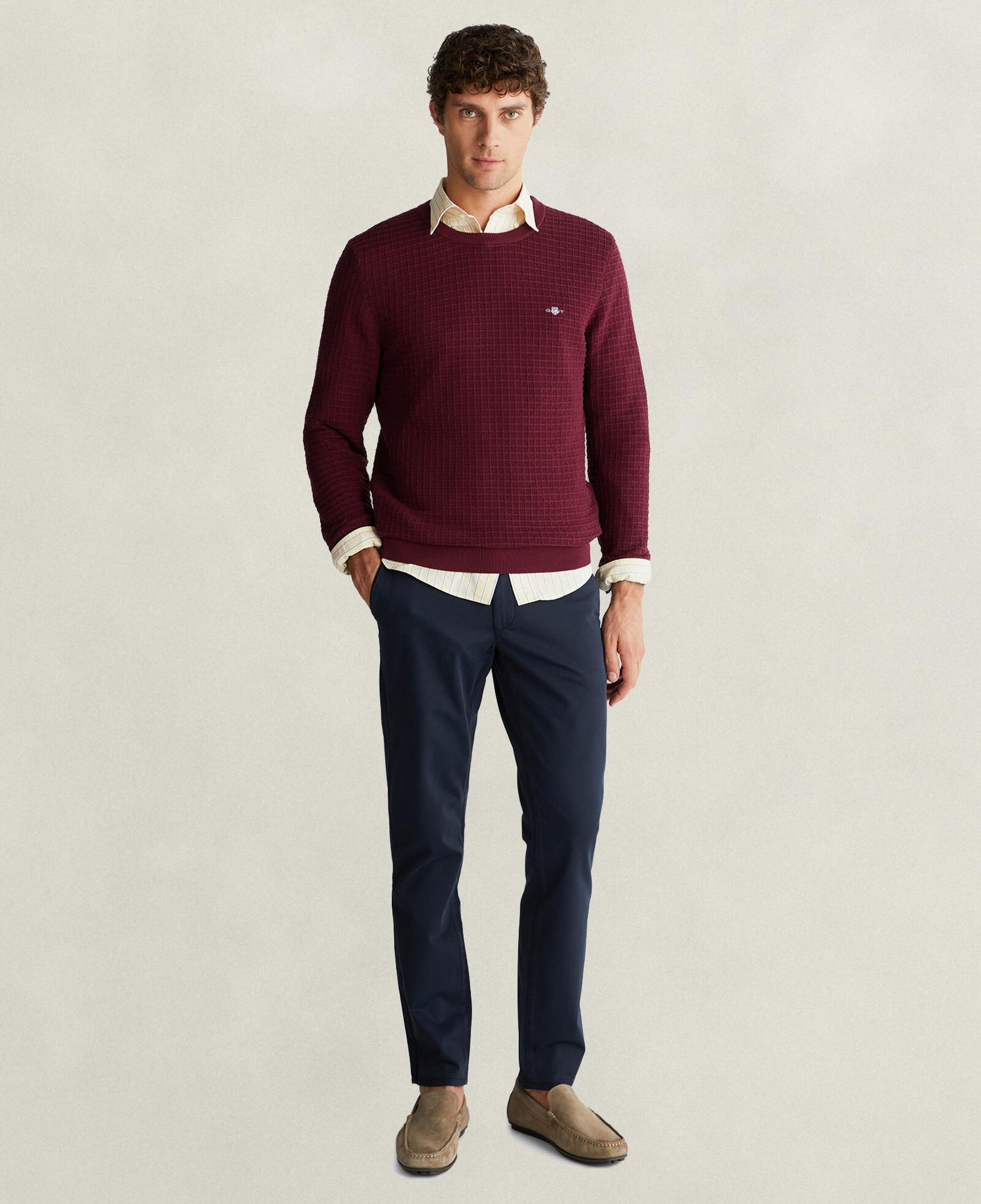 GANT Erkek Pembe Regular Fit Kazak