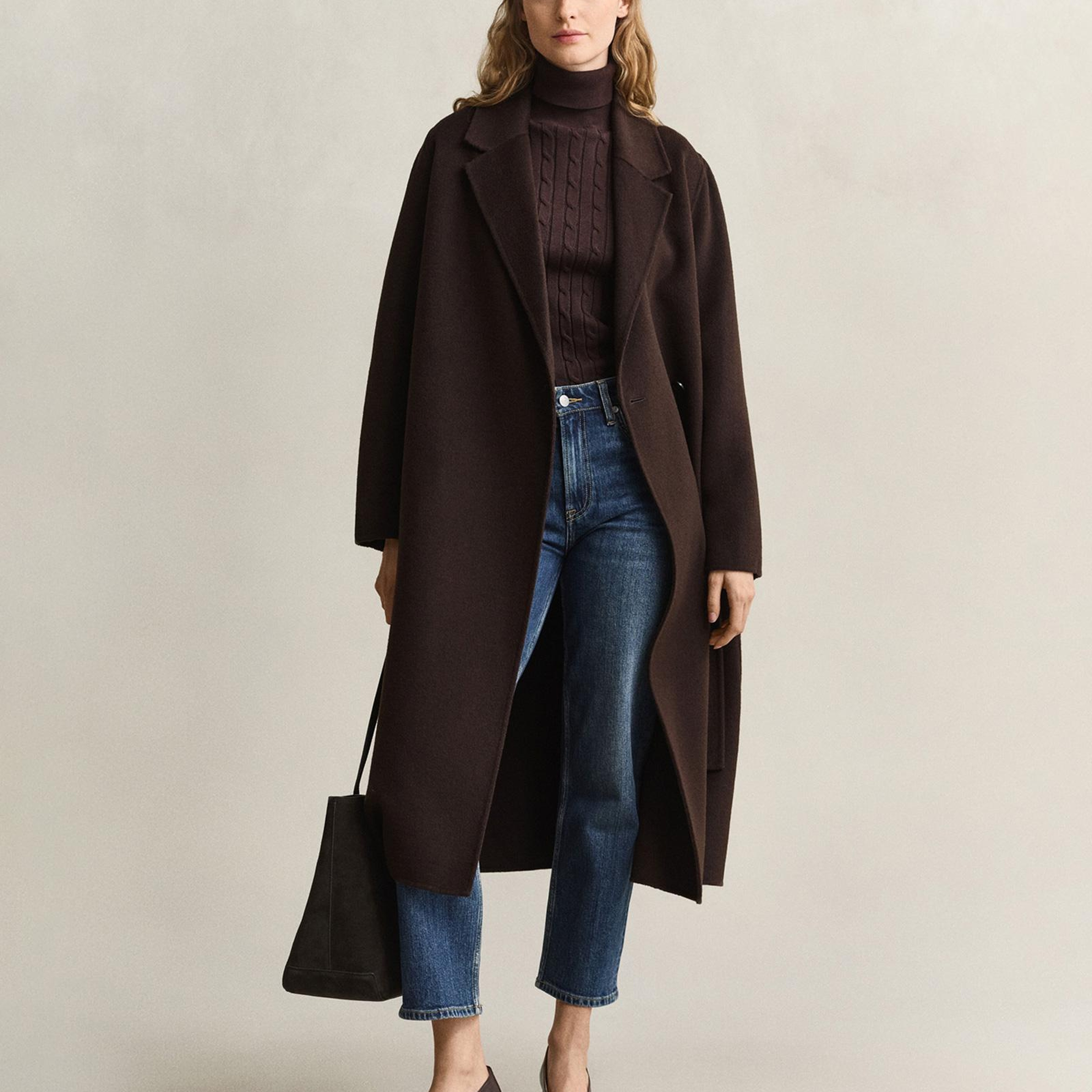 GANT Kadın Kahverengi Regular Fit Mont