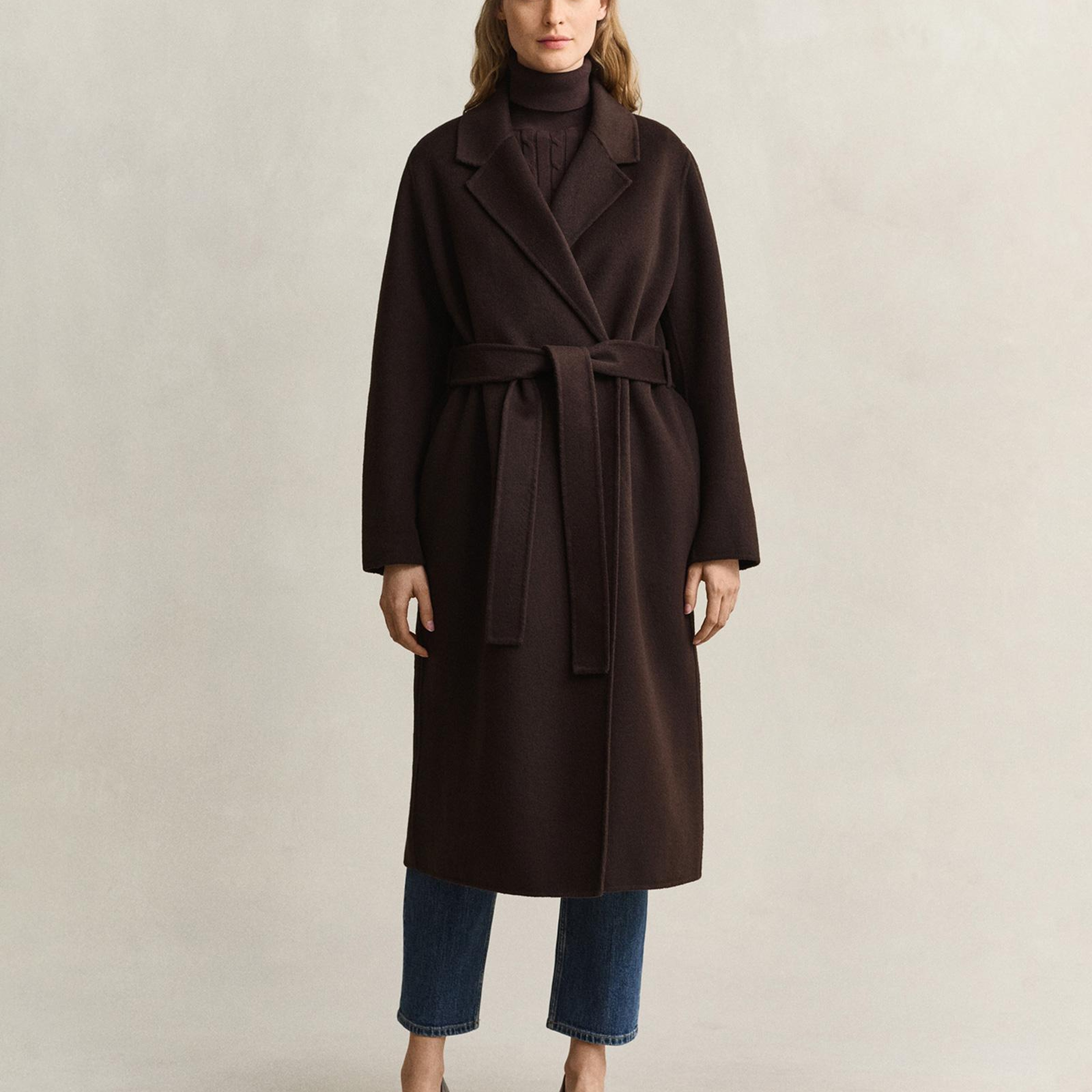 GANT Kadın Kahverengi Regular Fit Mont