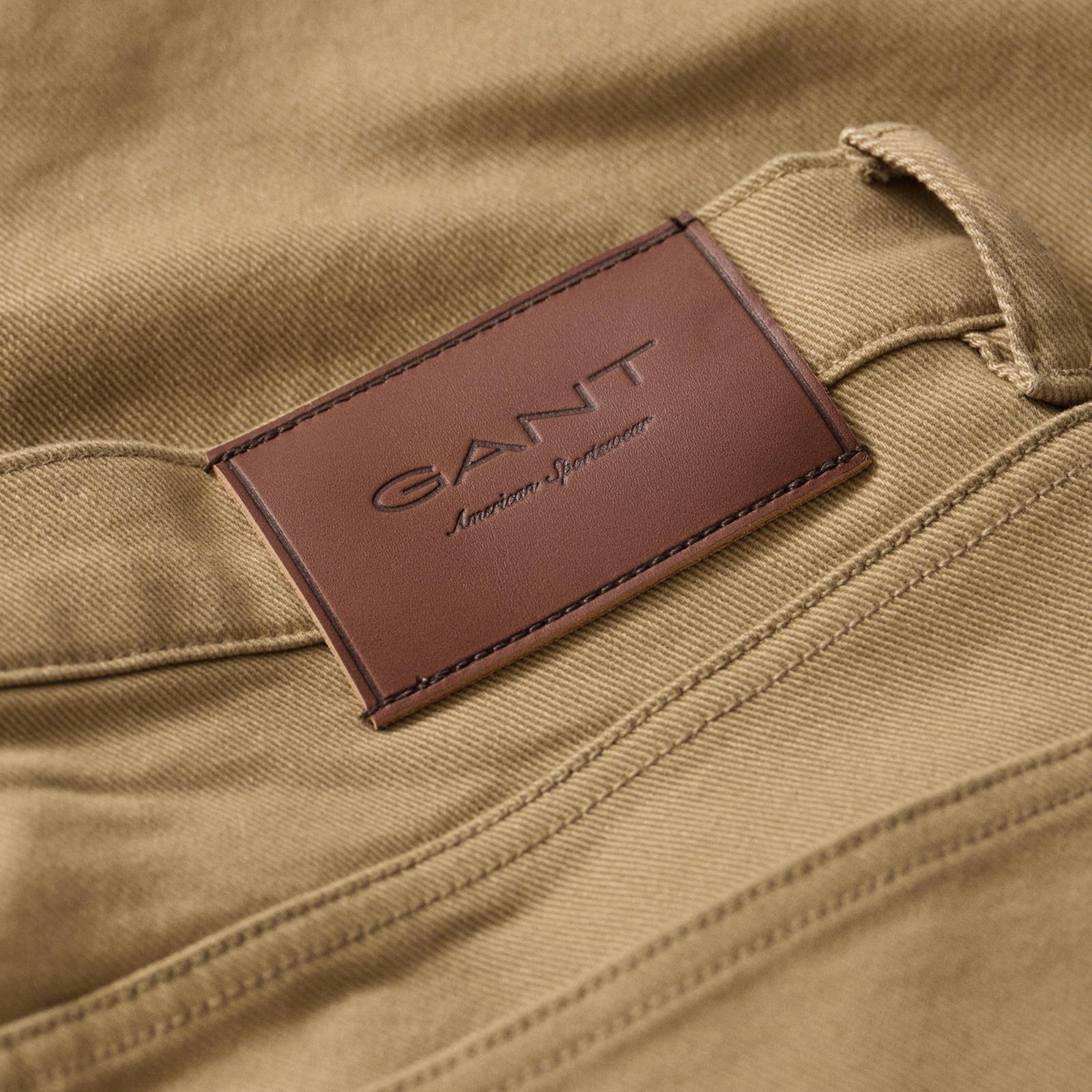 GANT Erkek Kahverengi Regular Fit Jean