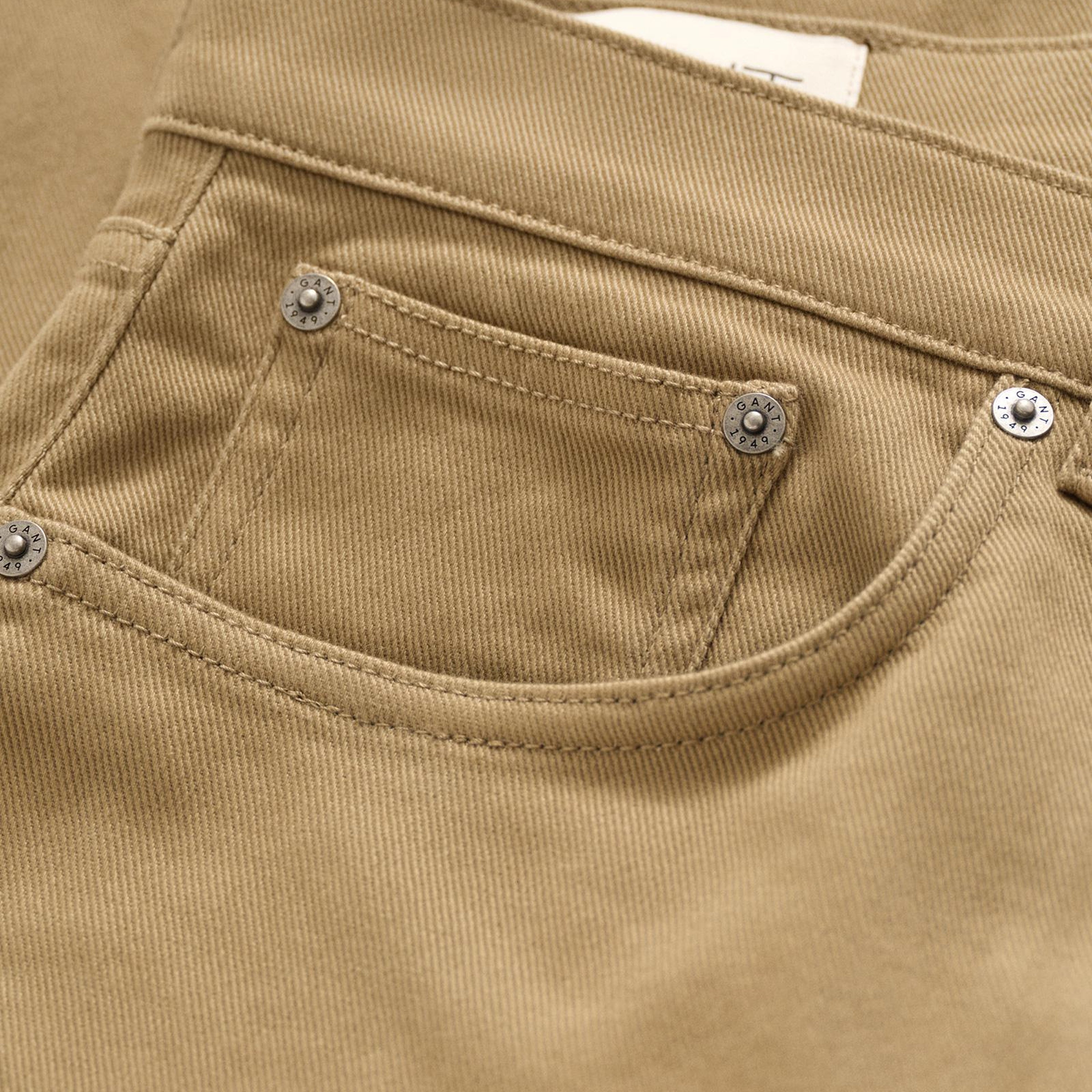 GANT Erkek Kahverengi Regular Fit Jean
