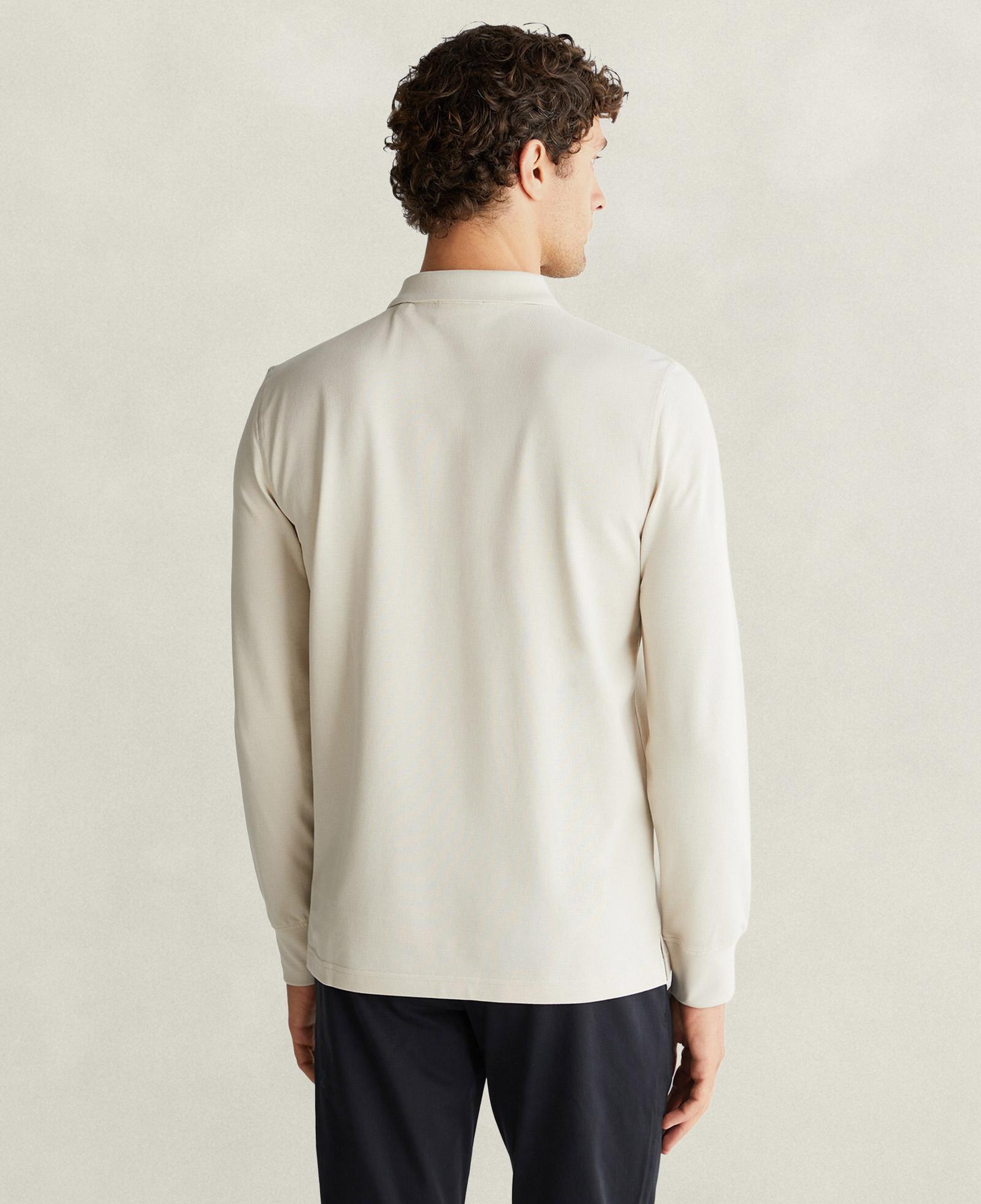 GANT Erkek Bej Regular Fit Polo Yaka T-Shirt