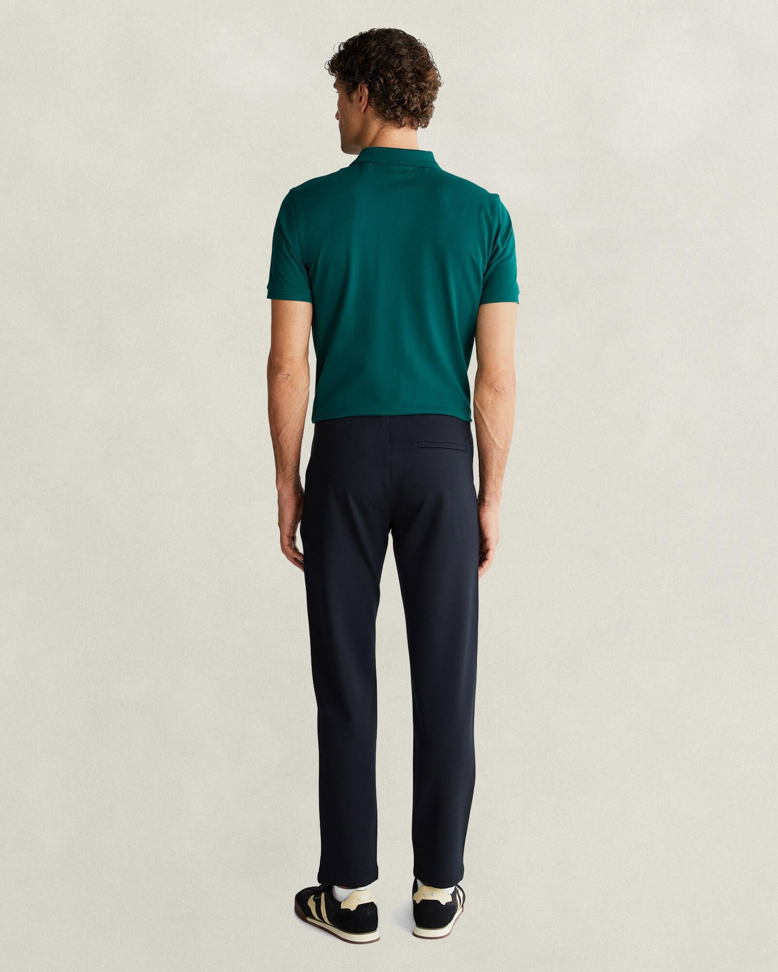 GANT Erkek Siyah Regular Fit Pantolon