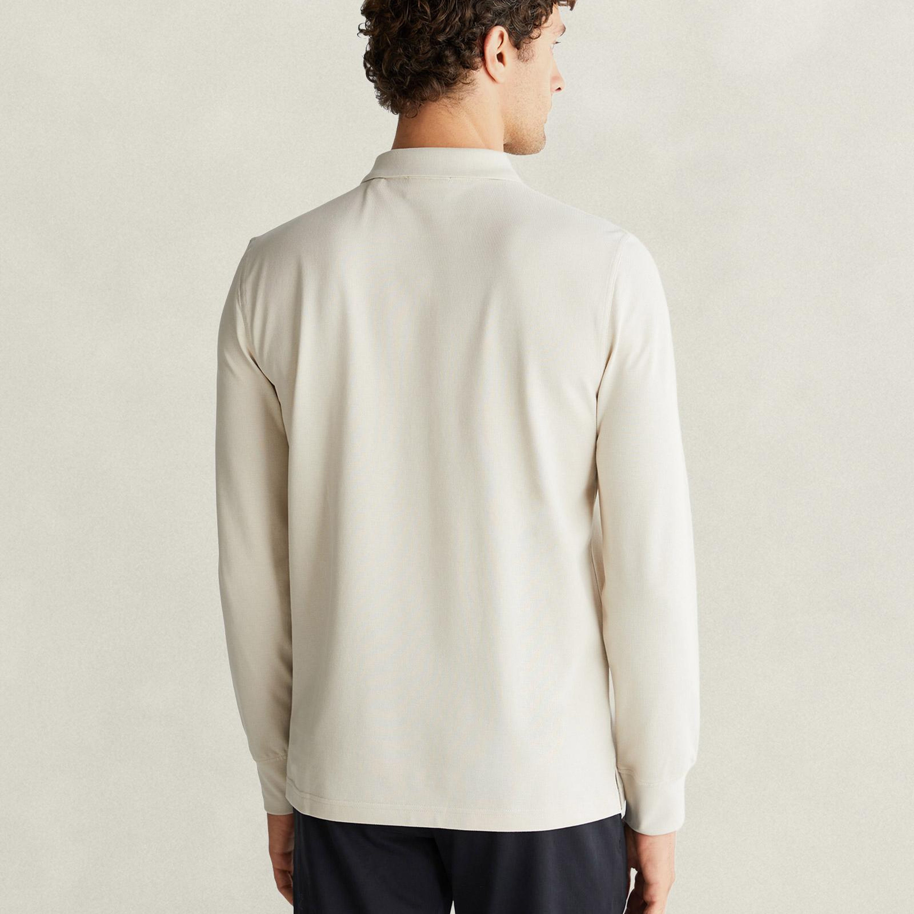 GANT Erkek Bej Regular Fit Polo Yaka T-Shirt