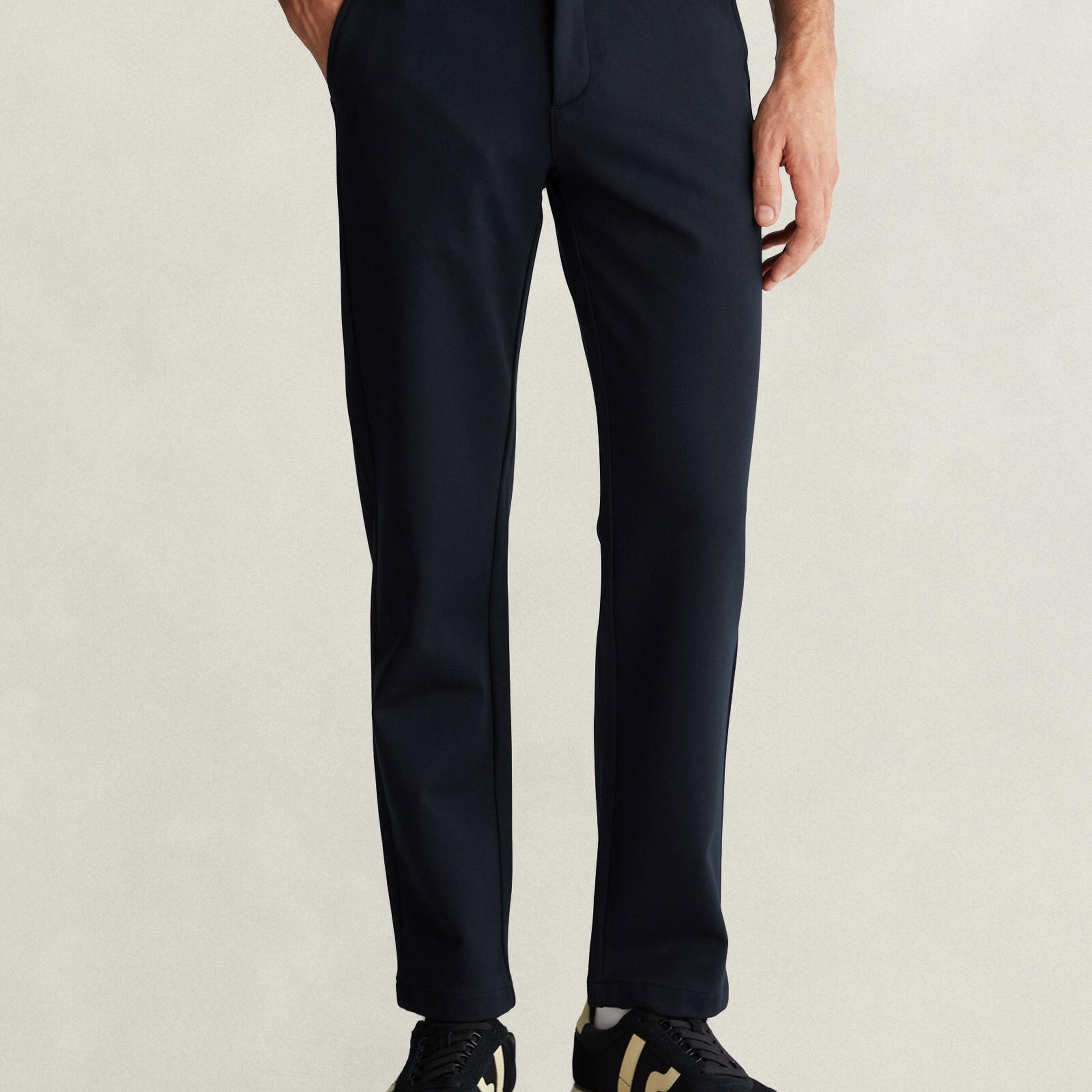 GANT Erkek Siyah Regular Fit Pantolon