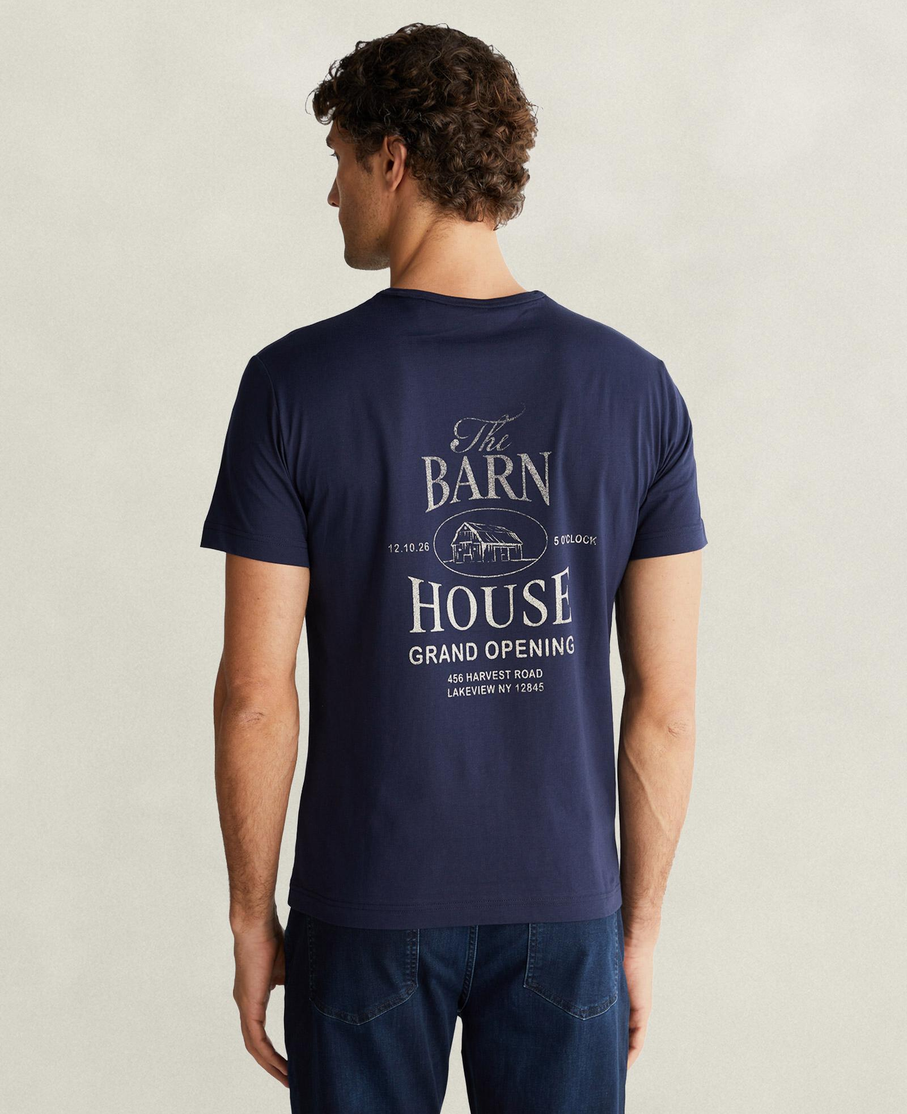 GANT Erkek Lacivert Regular Fit T-Shirt