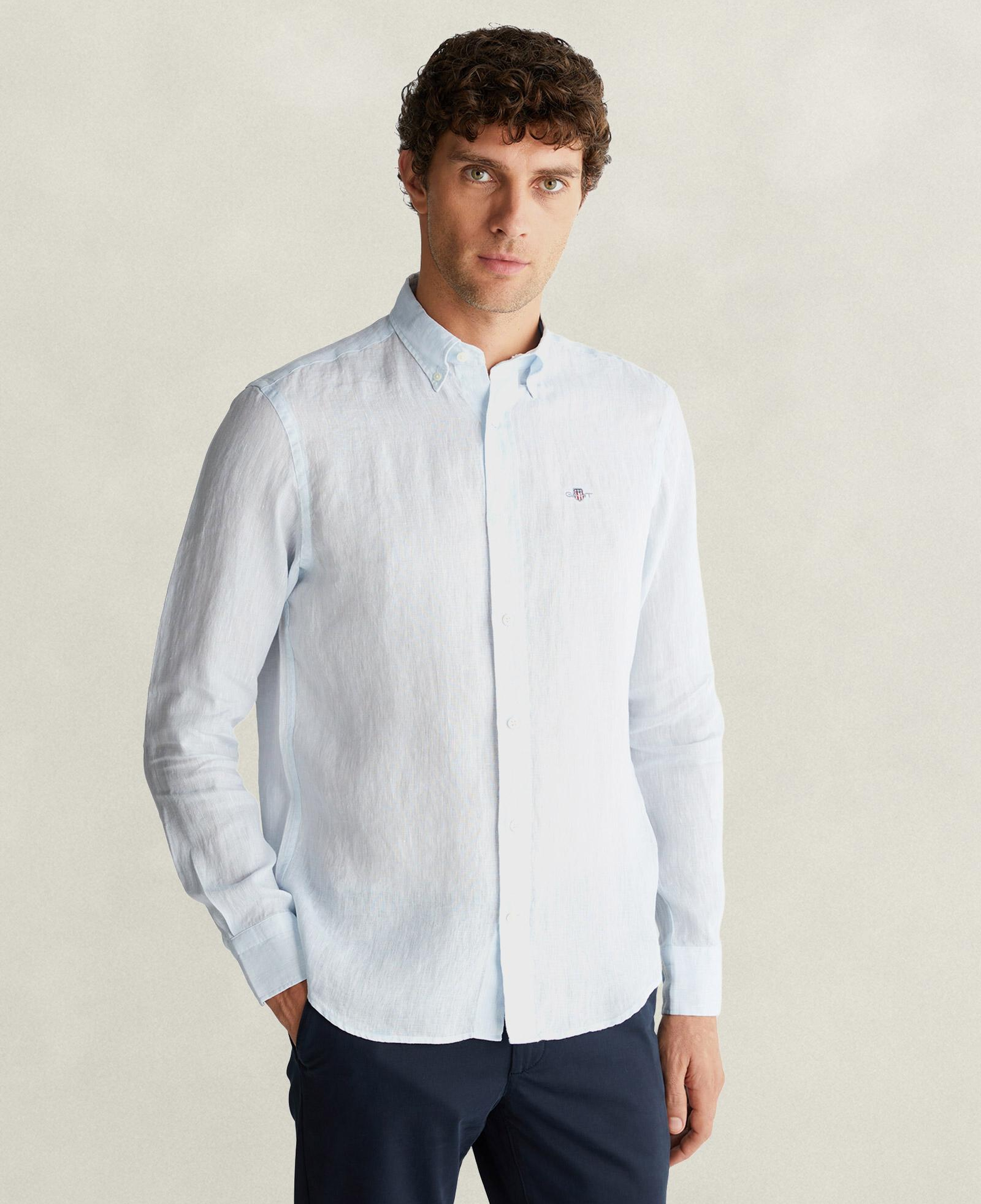 GANT Erkek Mavi Regular Fit Gömlek