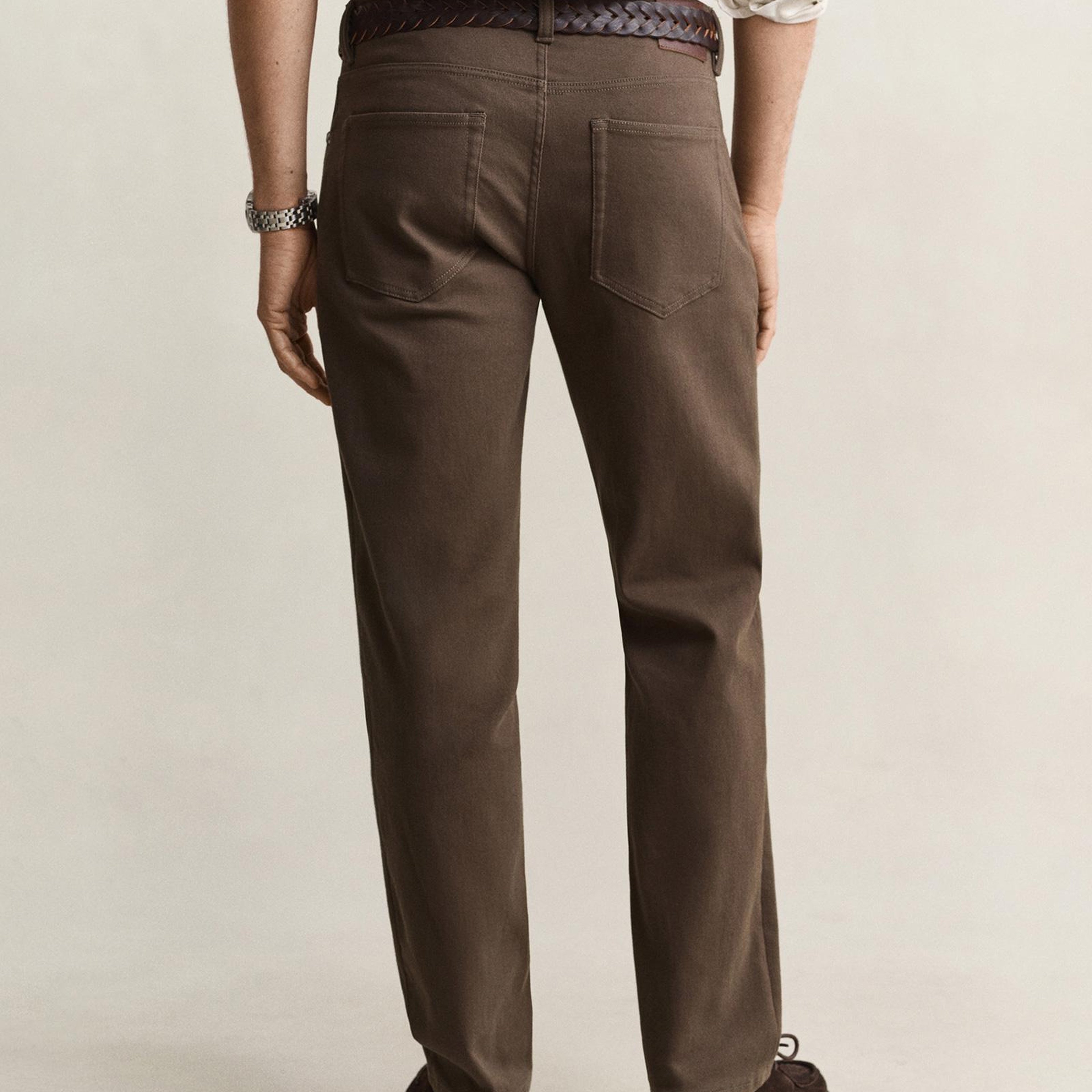 GANT Erkek Kahverengi Regular Fit Jean