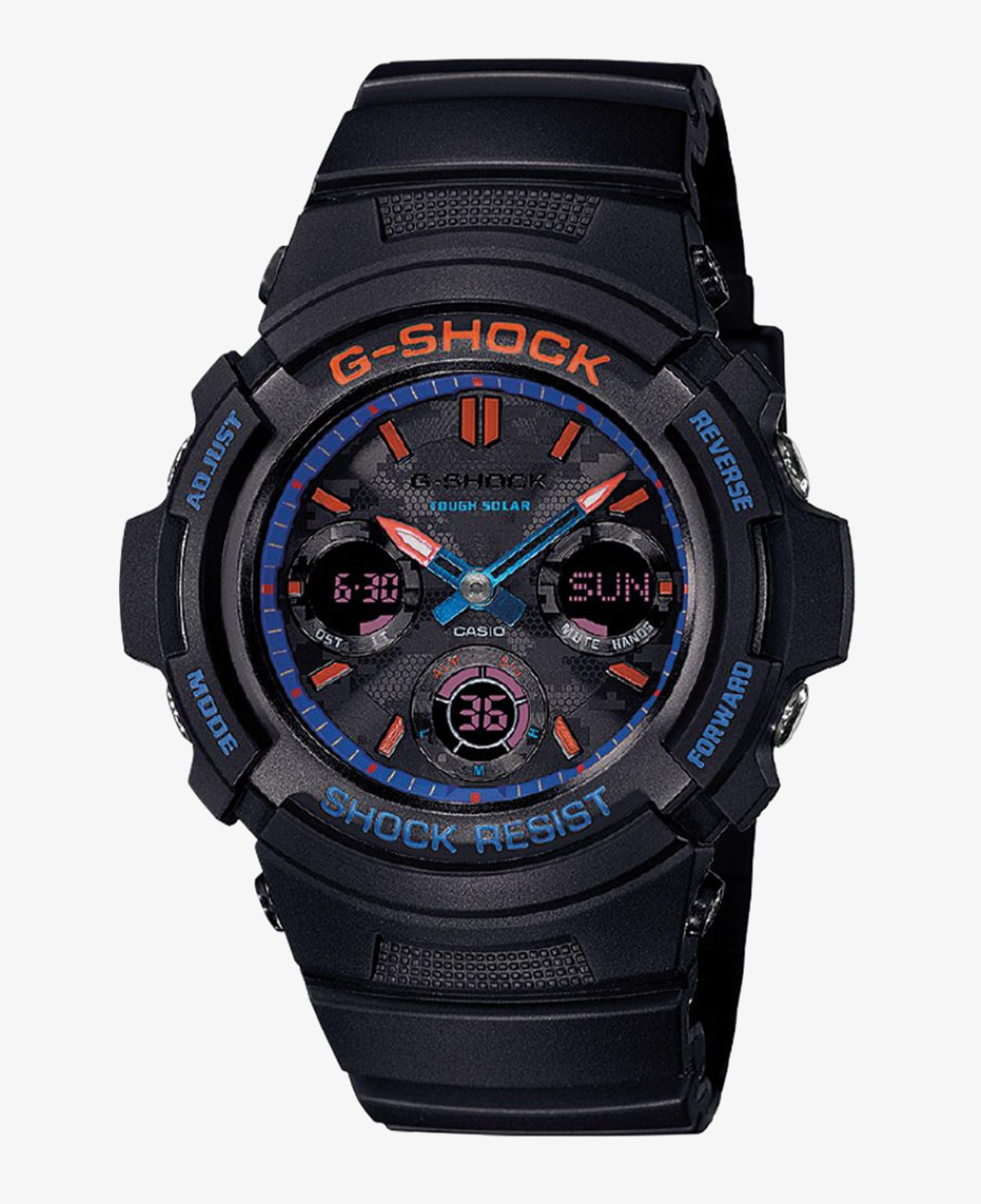 Casio AWR-M100SCT-1ADR Erkek Siyah Kol Saati