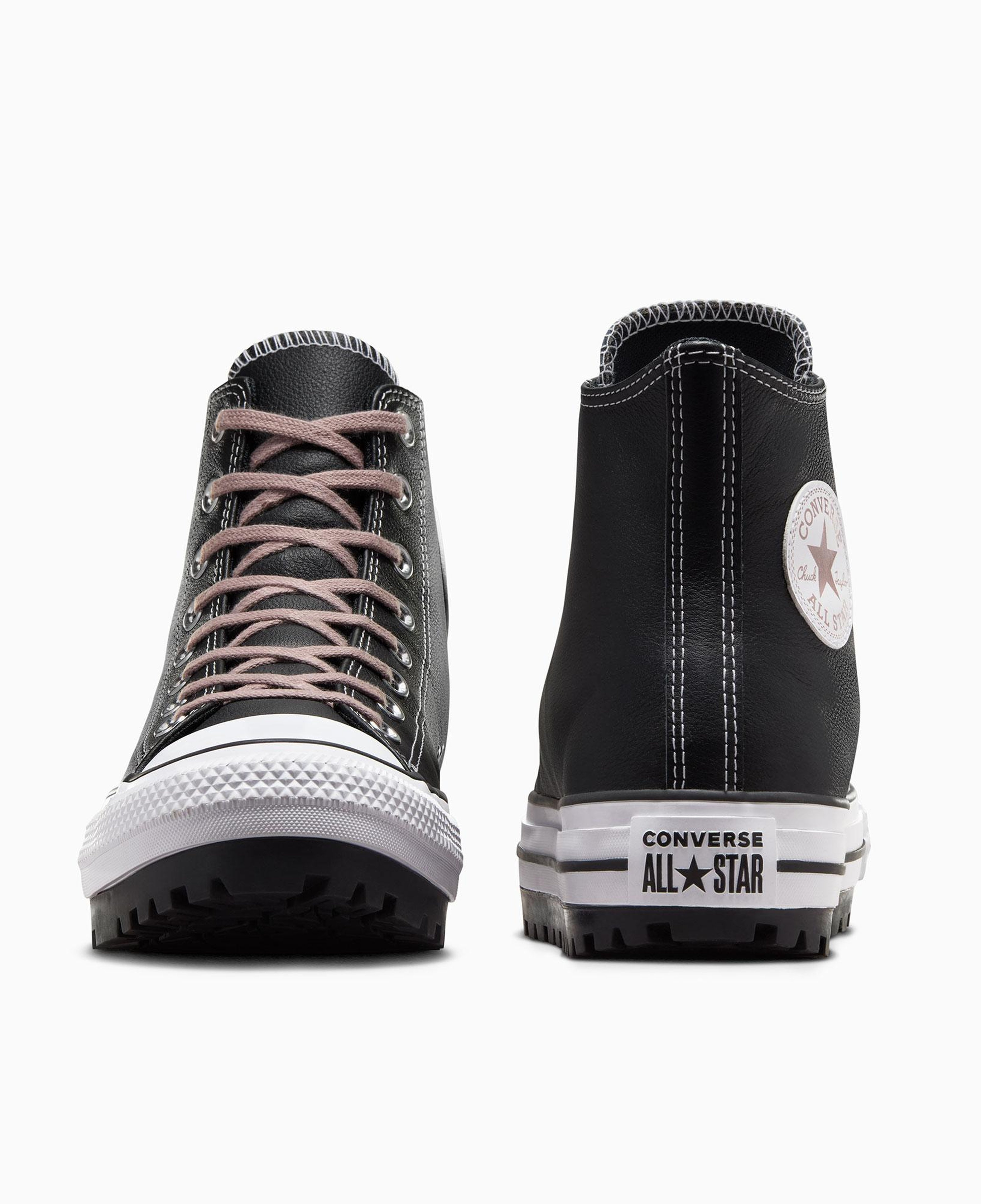 Converse Chuck Taylor All Star City Trek Su Geçirmez Unisex Siyah Deri Bot