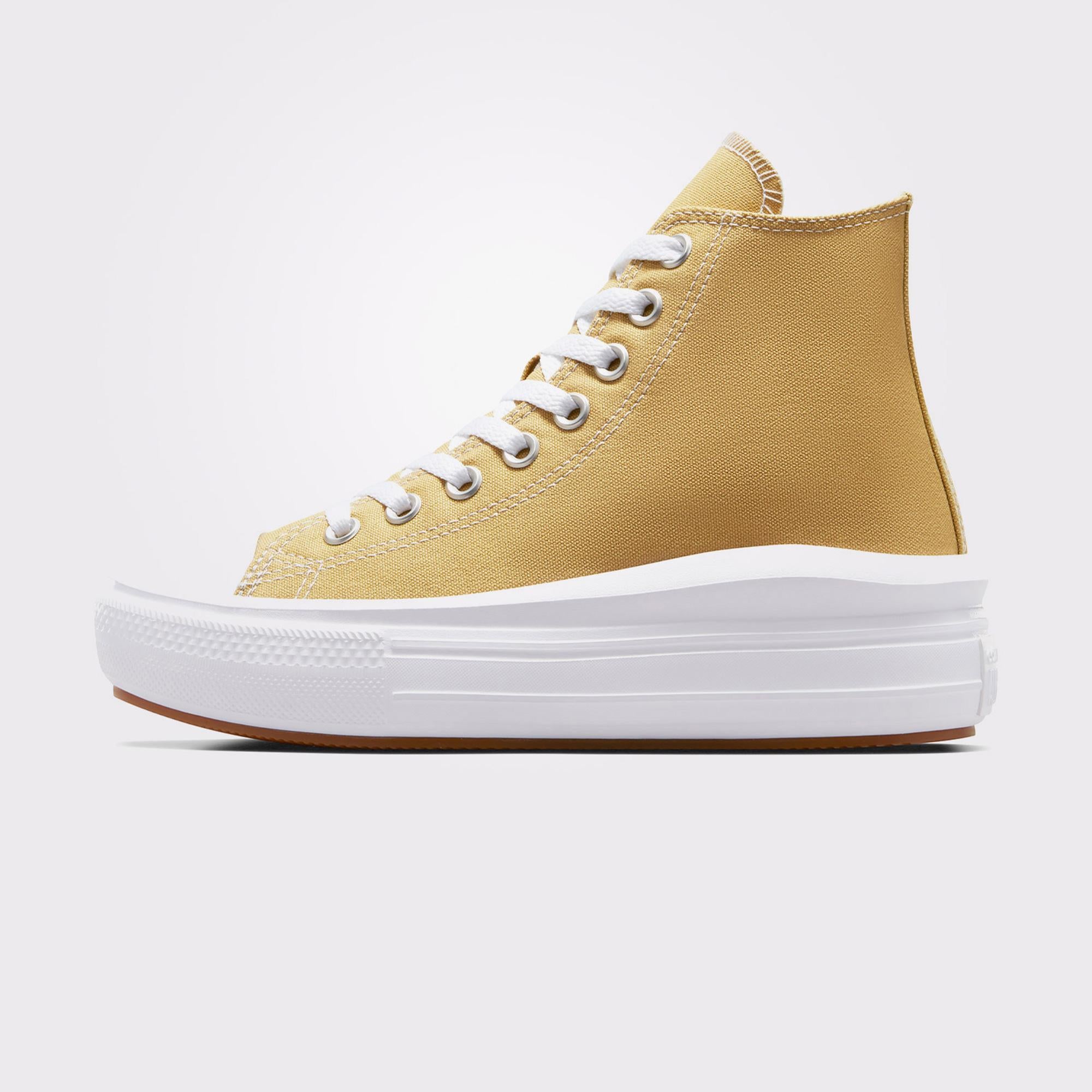 Converse Chuck Taylor All Star Move Platform Seasonal Color Kadın Sarı Sneaker