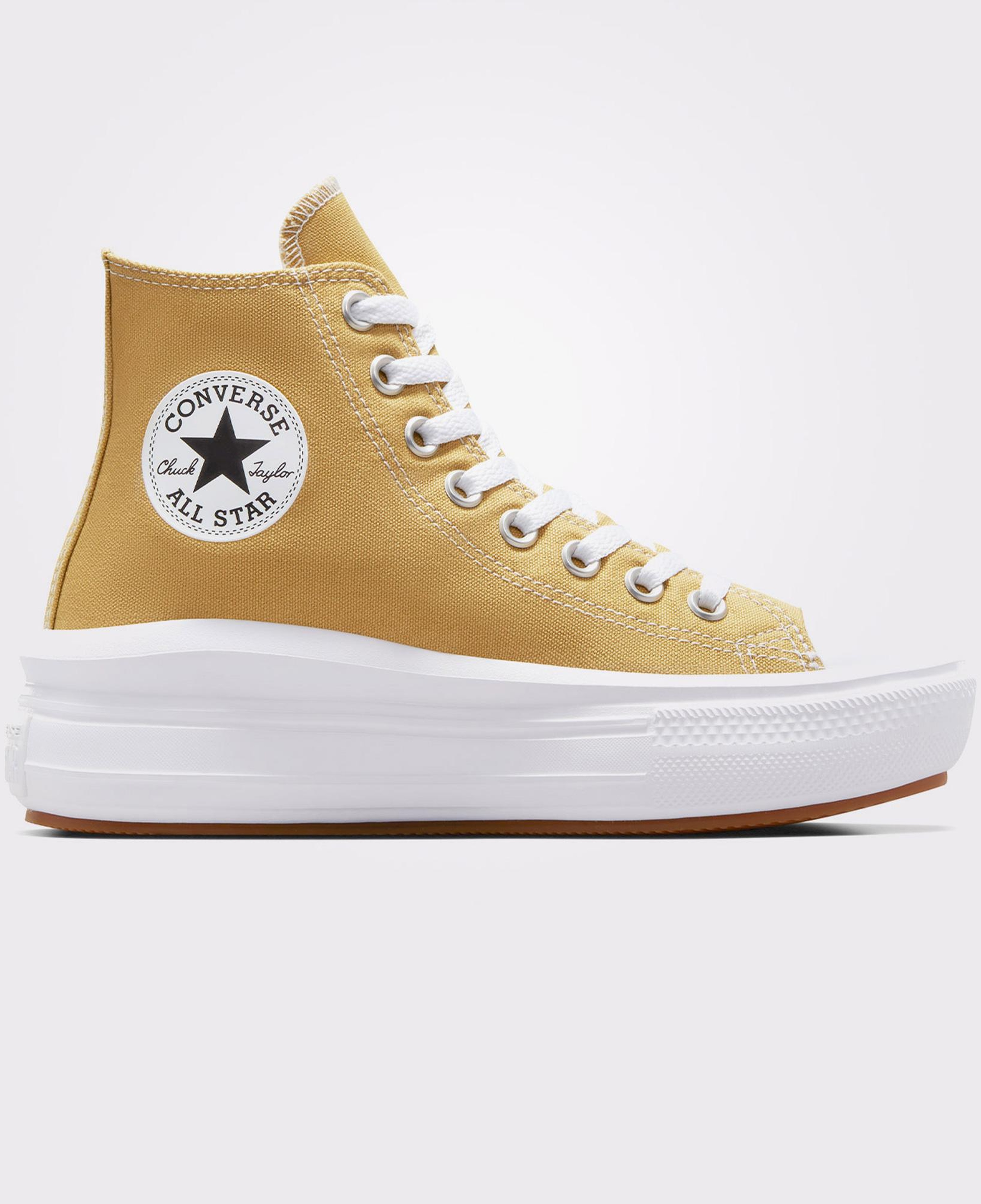 Converse Chuck Taylor All Star Move Platform Seasonal Color Kadın Sarı Sneaker