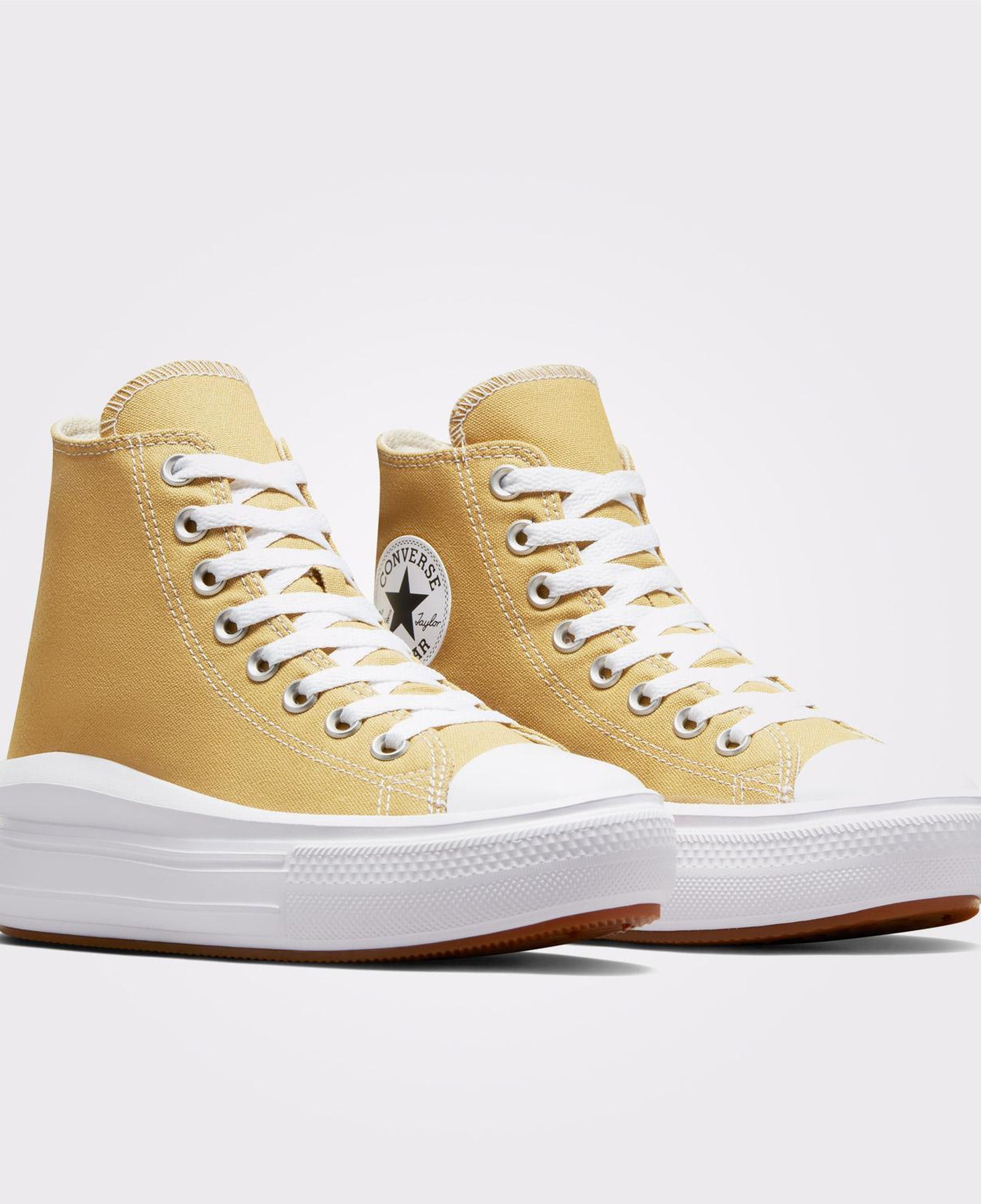 Converse Chuck Taylor All Star Move Platform Seasonal Color Kadın Sarı Sneaker