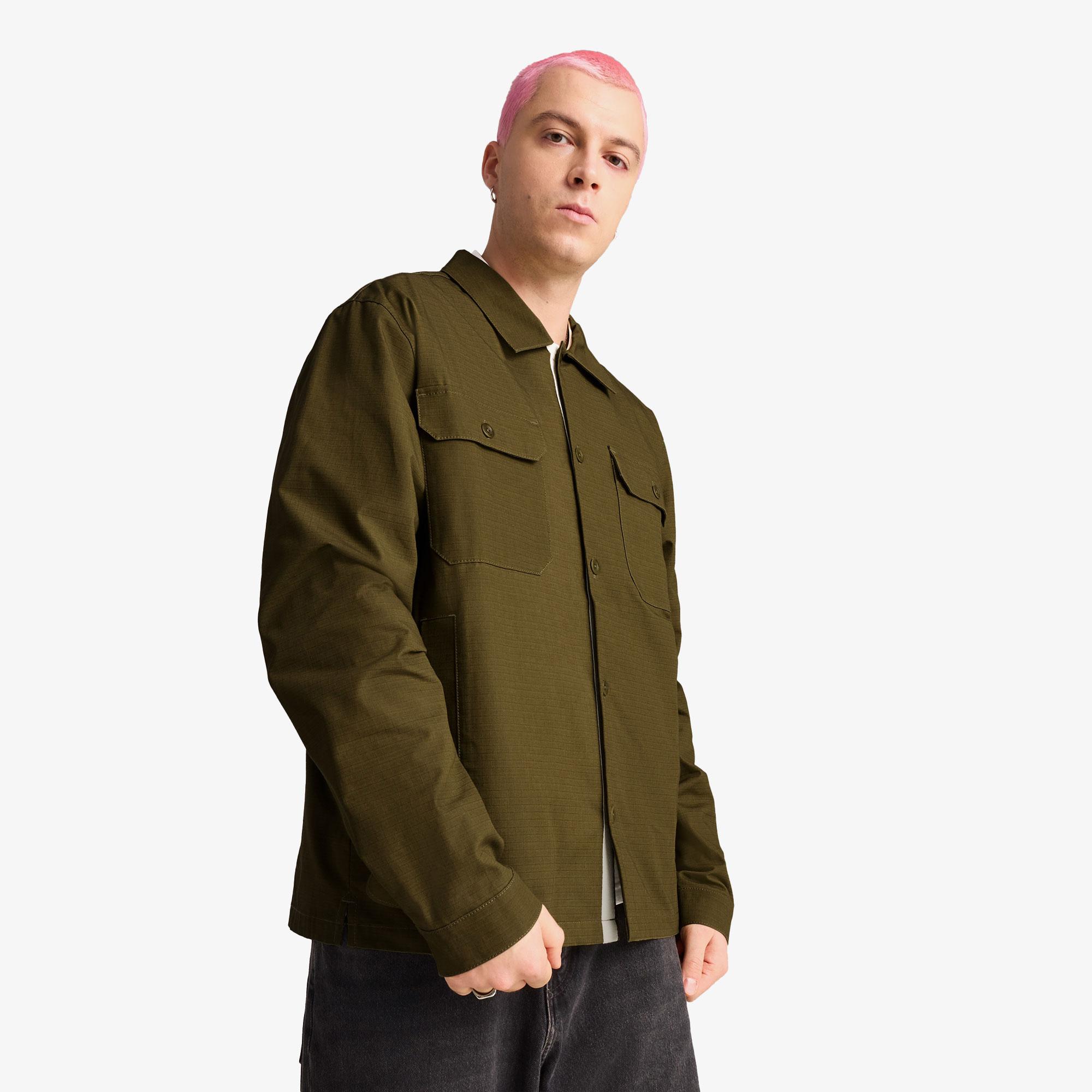 Puma Mmq Ripstop Over Erkek Haki Ceket