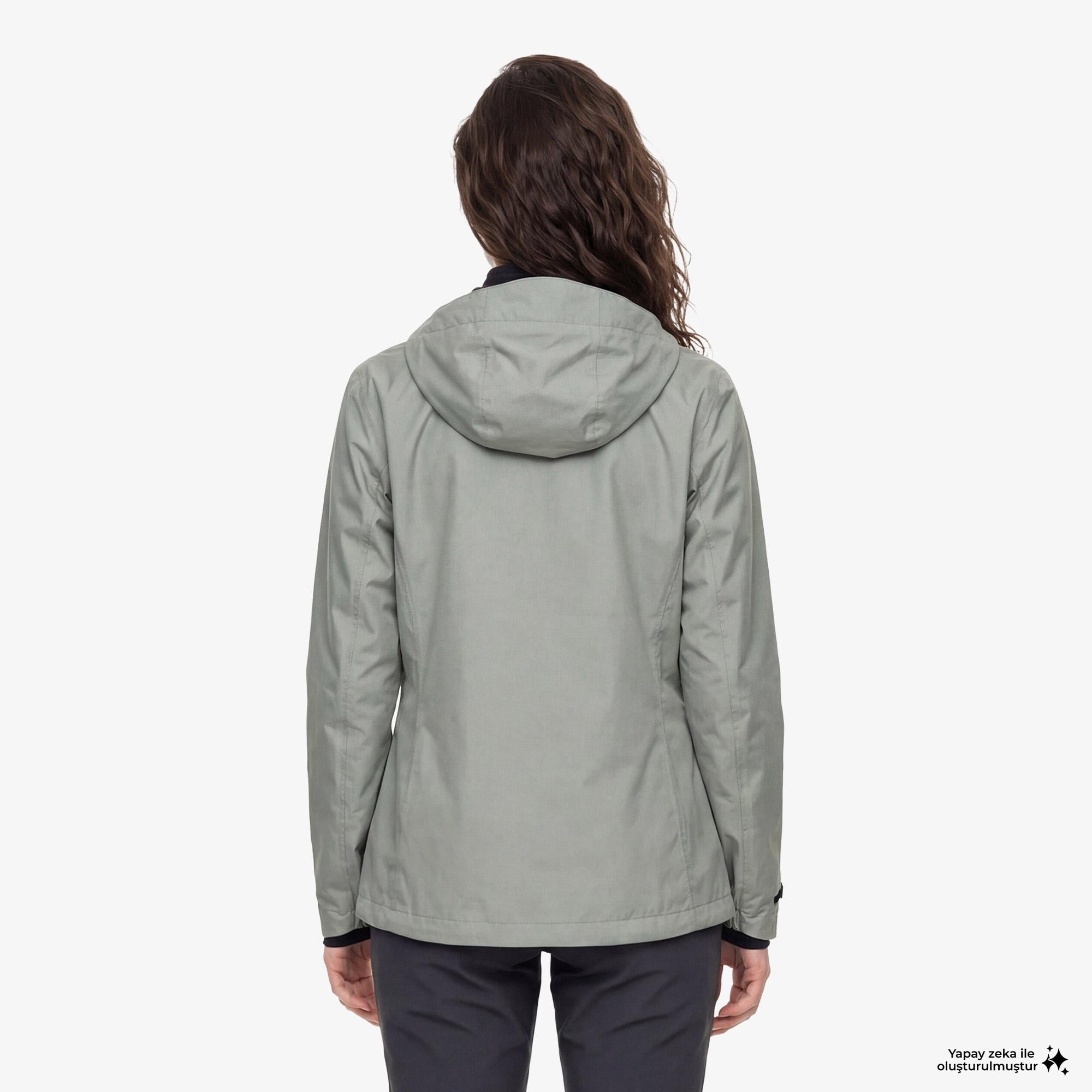 Jack Wolfskin Moonrise 3in1 Kadın Mor Ceket