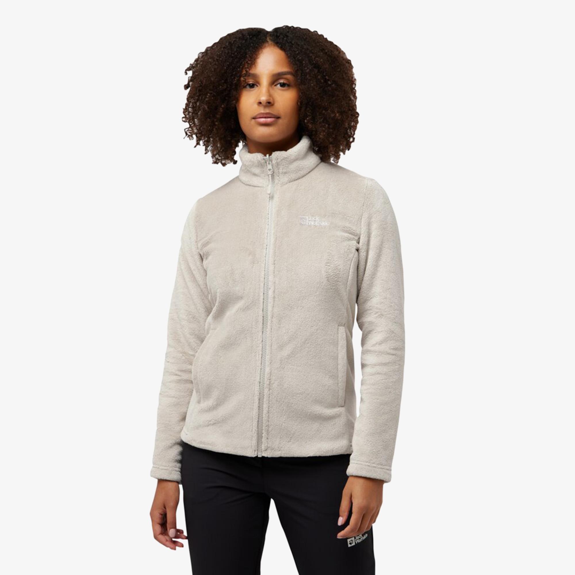 Jack Wolfskin Rotwand 3in2 Kadın Krem Ceket