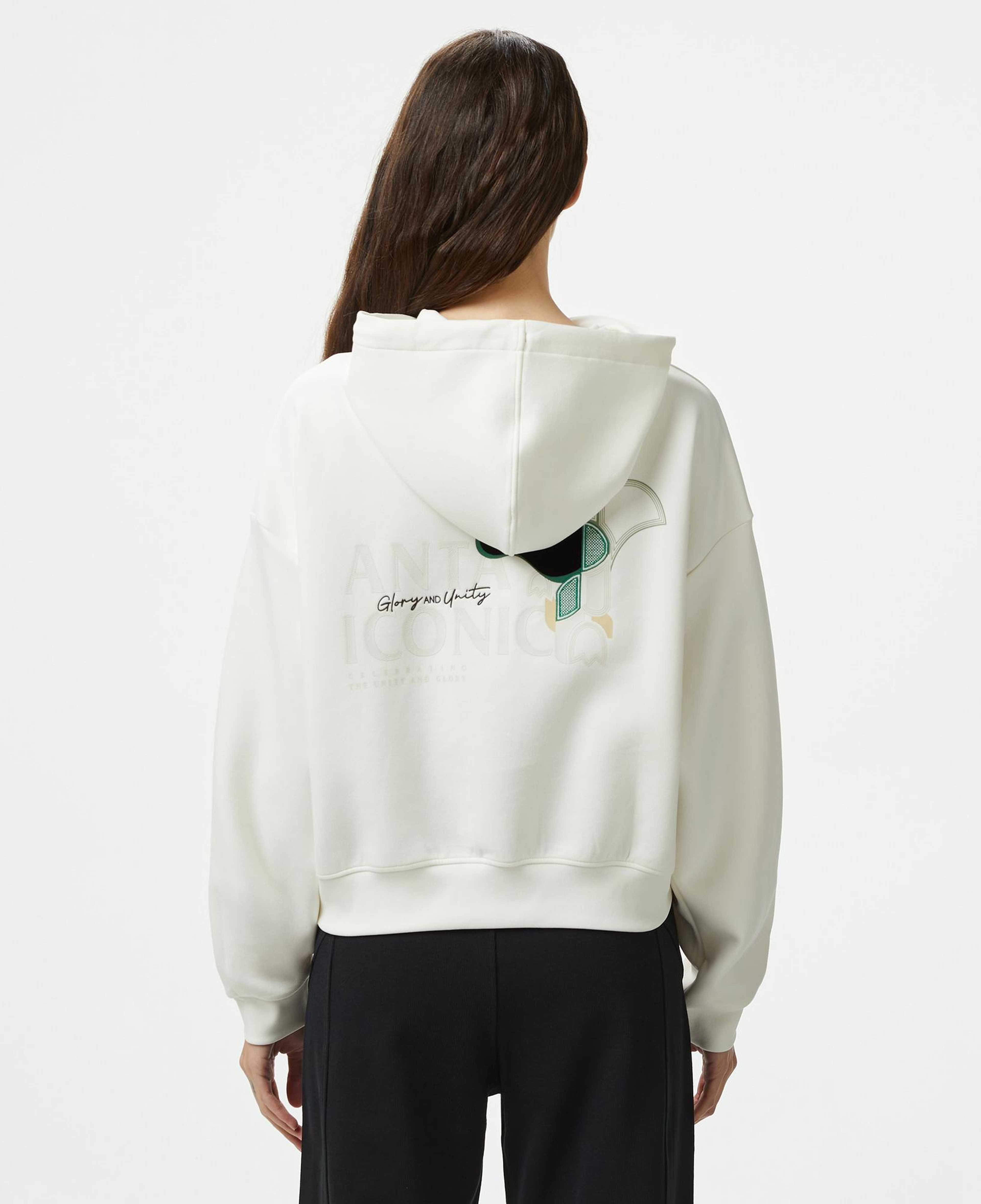 Anta Iconic Kadın Bej Sweatshirt