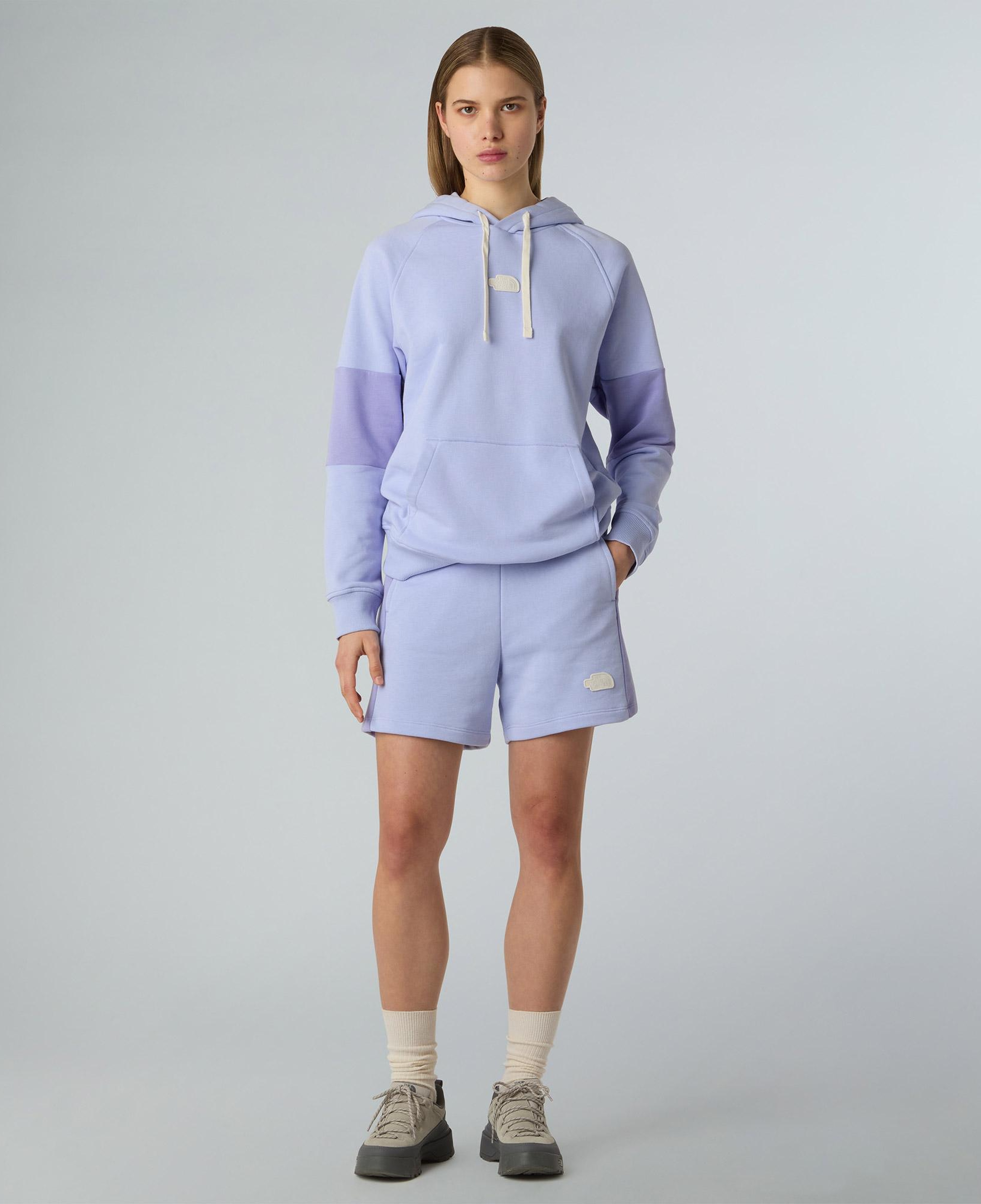 The North Face Terry Relaxed Kadın Mavi Outdoor Sweatshirt
