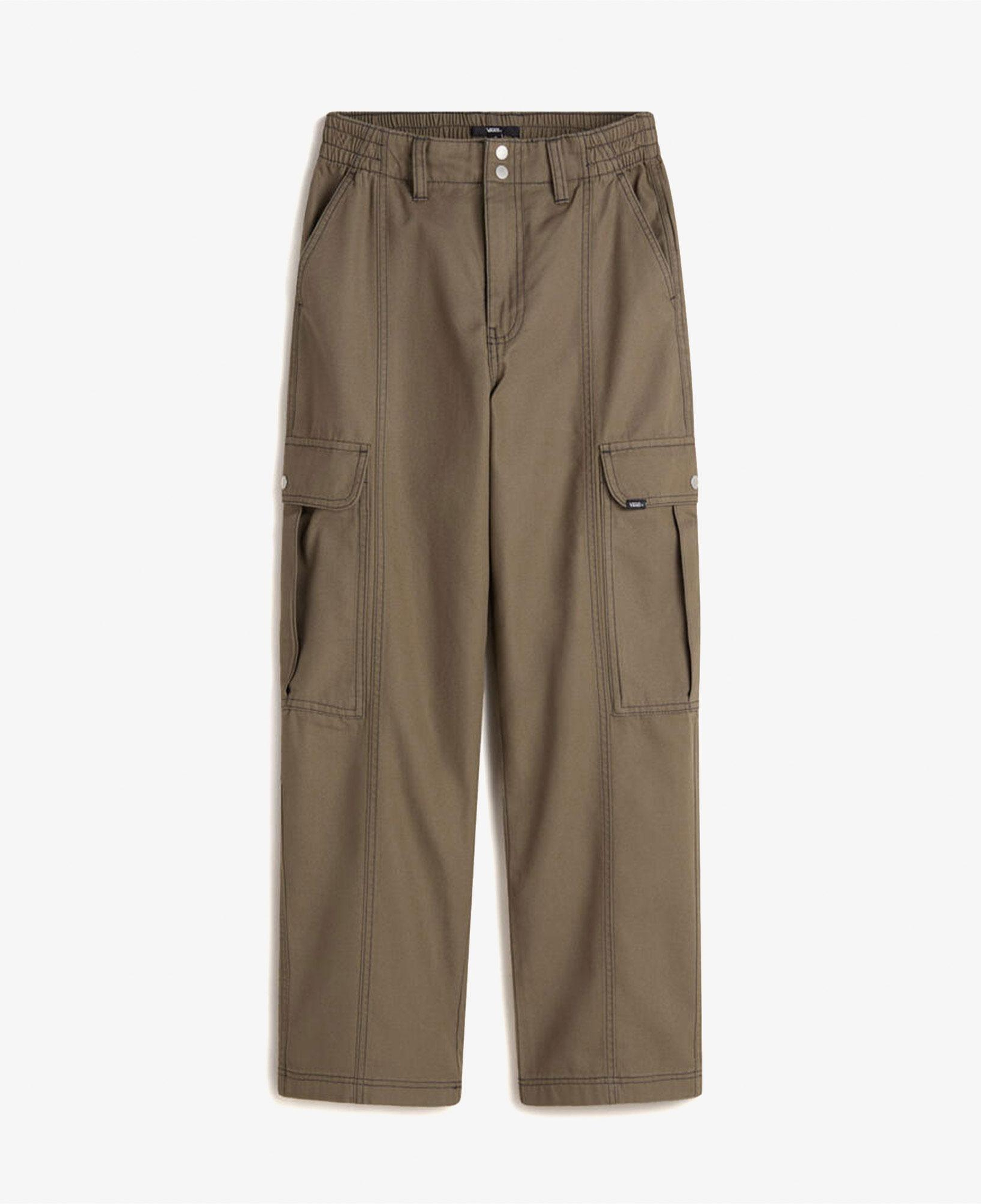 Vans 6Oz Canvas Sidewalk Kadın Kahverengi Pantolon