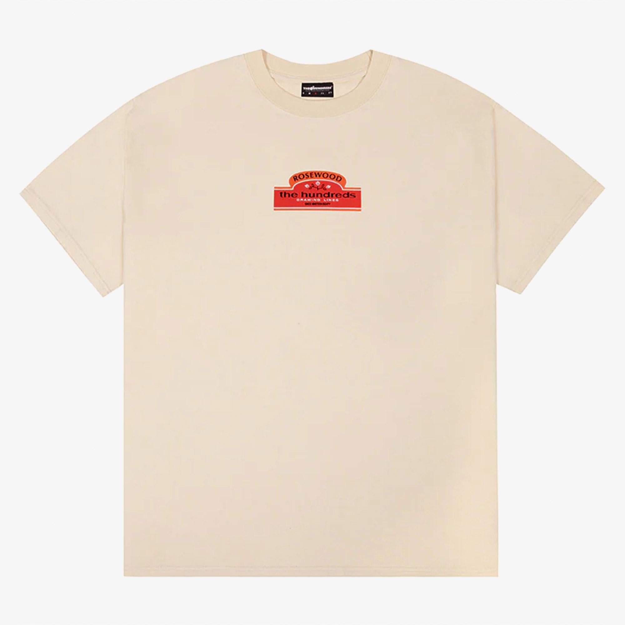 The Hundreds Flowers '25 Erkek Beyaz T-Shirt