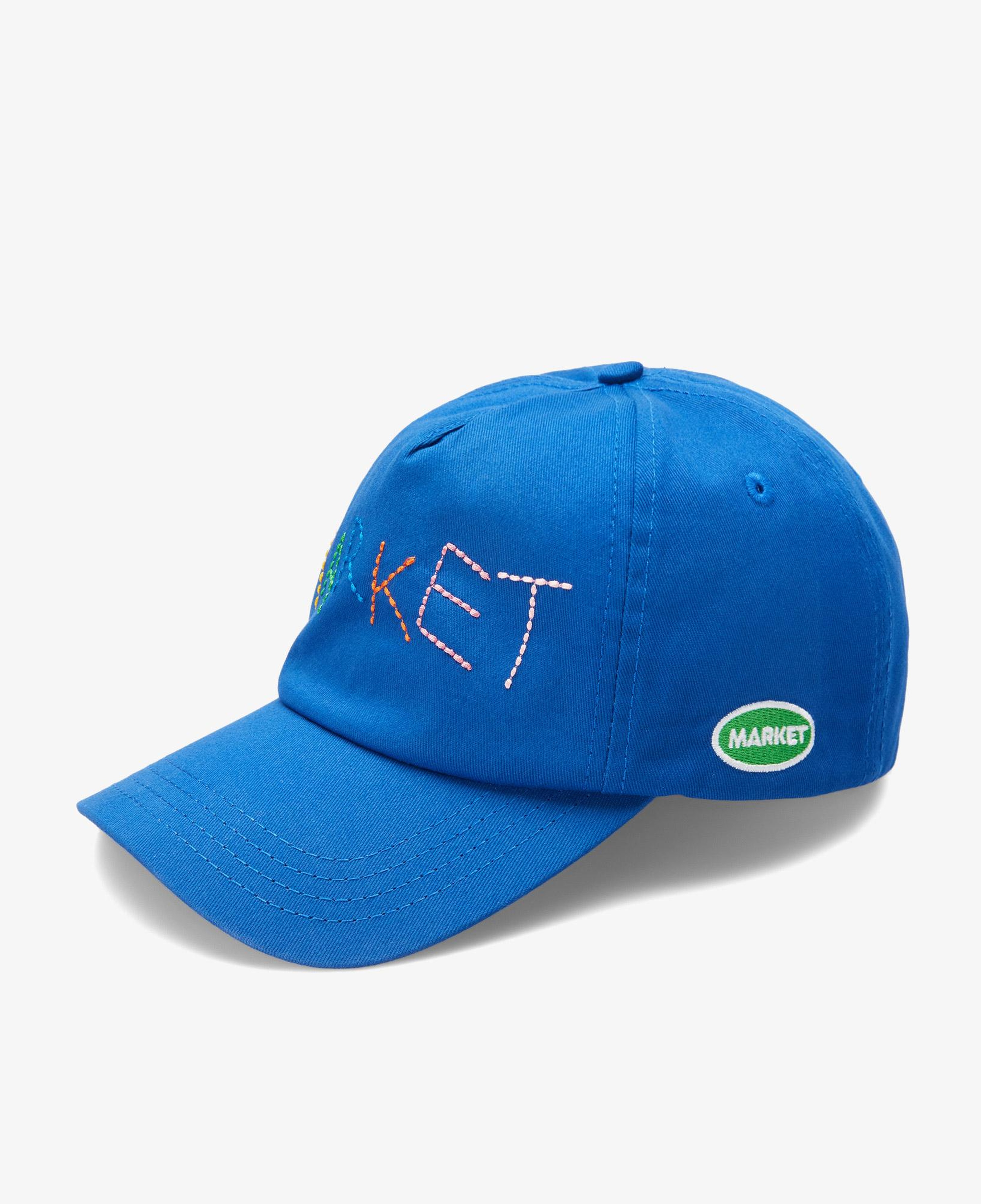 The Market Soft Stitch 5 Panel Unisex Mavi Şapka
