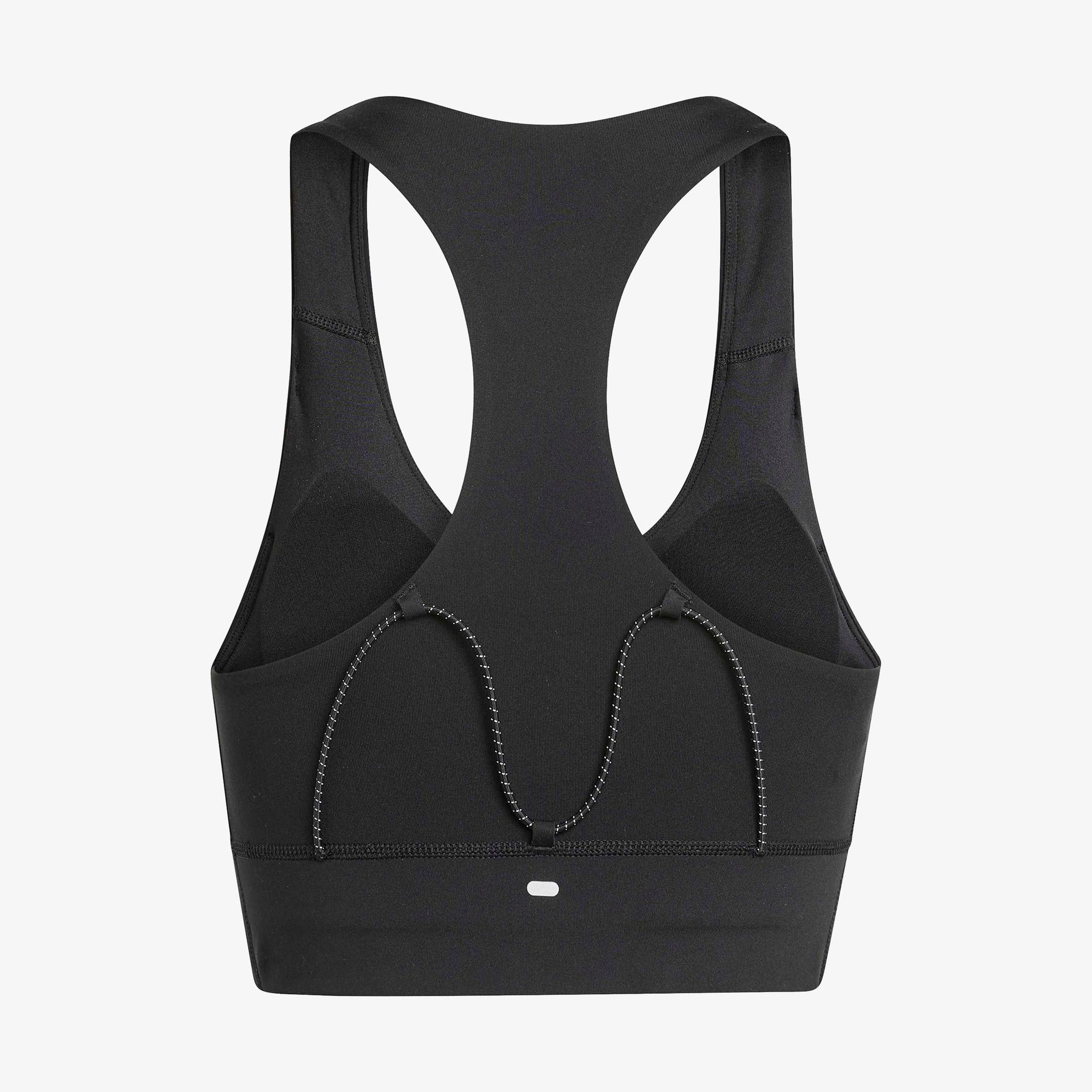 adidas Adi365 Running Cepli Orta Destekli Kadın Siyah Antrenman Bra