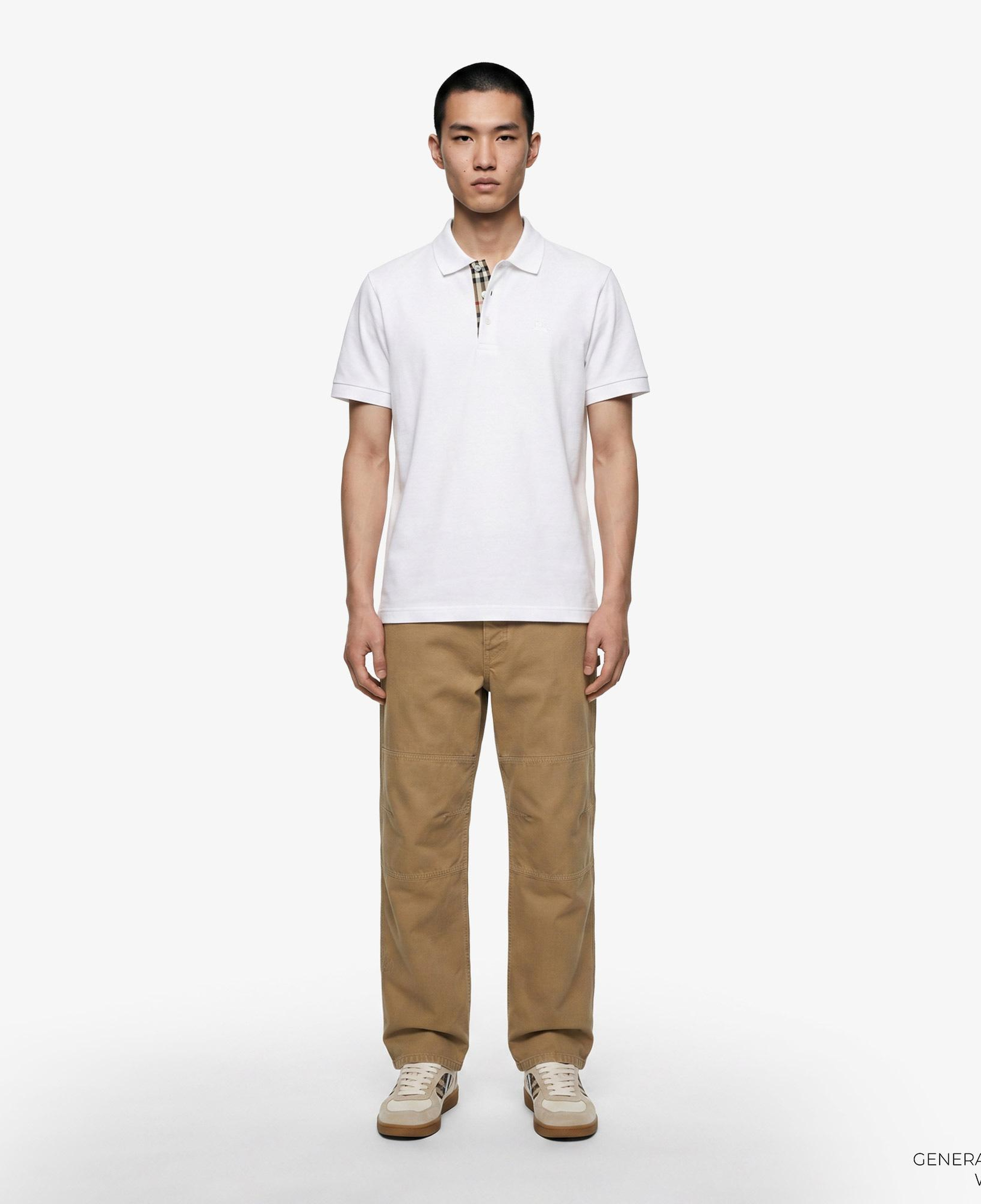 Burberry Cotton Canvas Workwear Erkek Kahverengi Pantolon