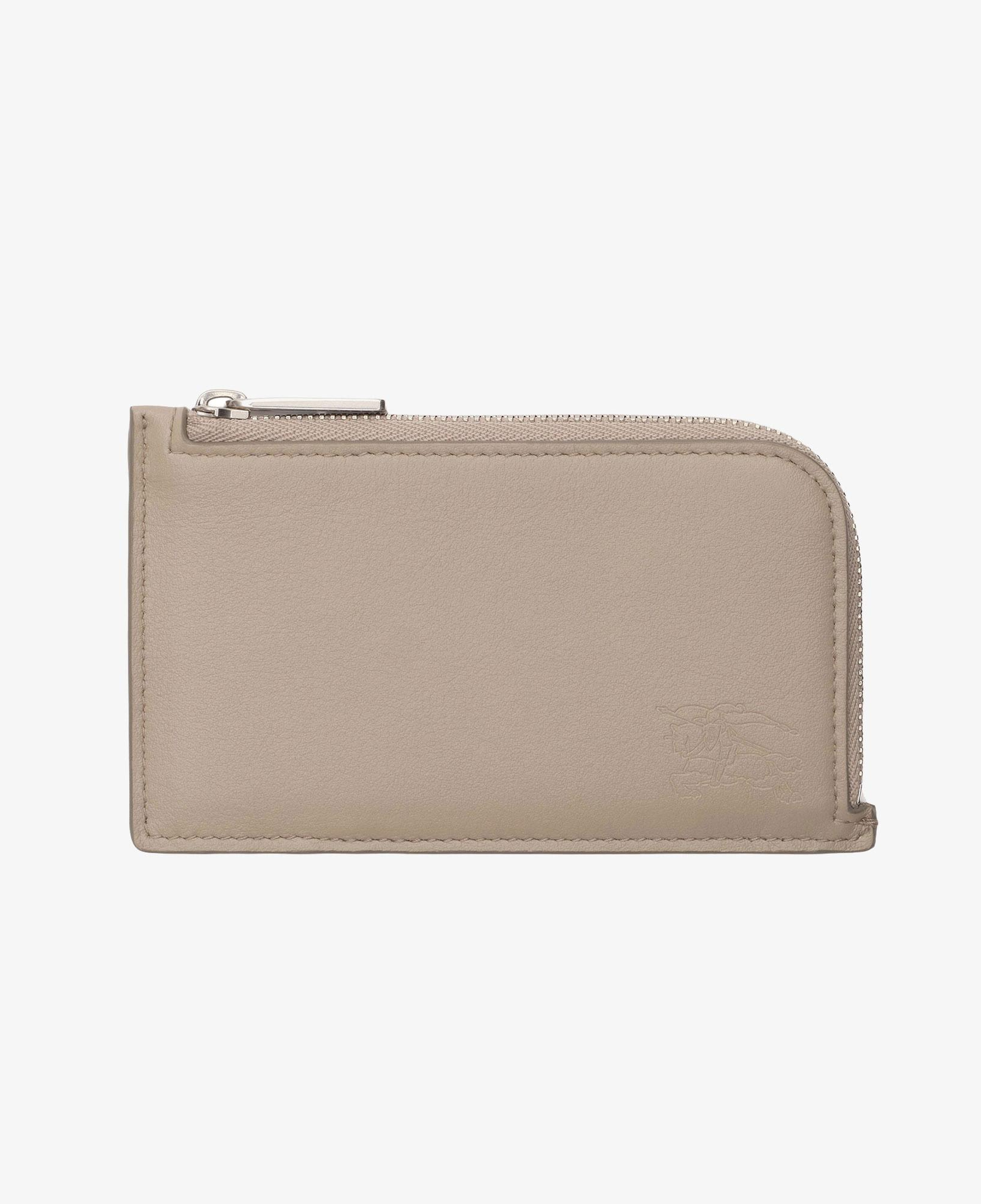 Burberry Pop Check Zip Erkek Krem Kartlık
