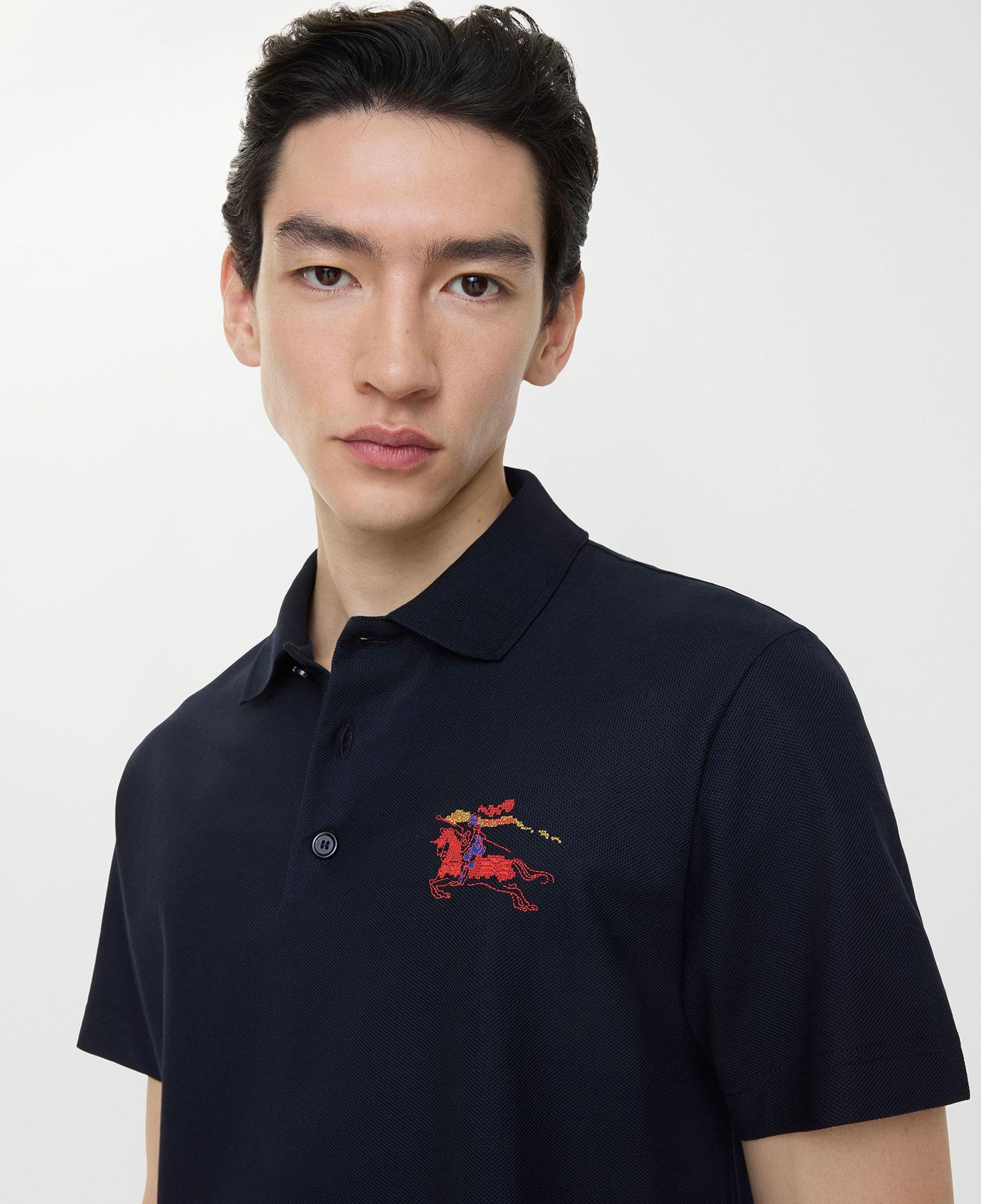 Burberry Cross Stitch Ekd Cotton Erkek Lacivert Polo