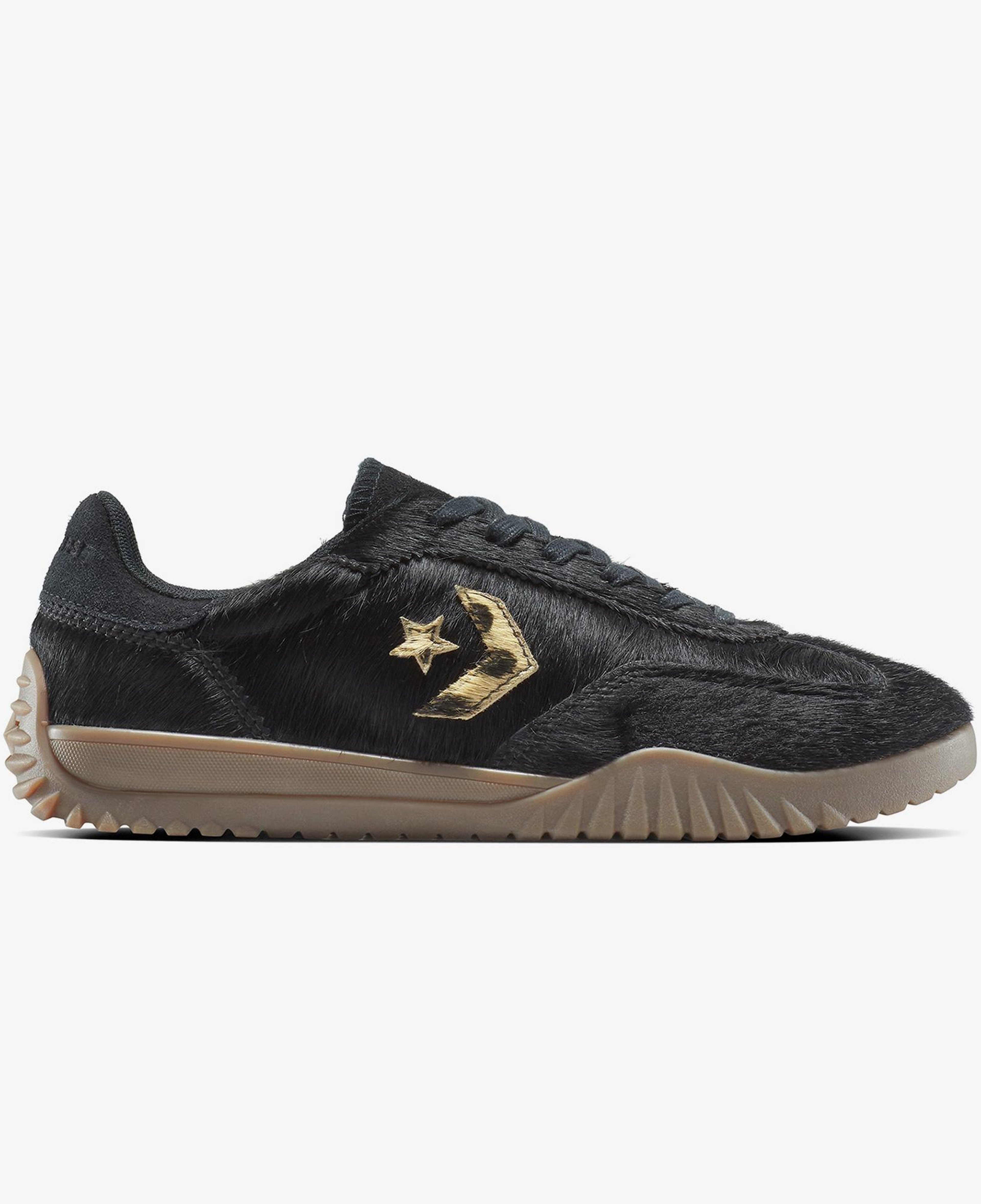 Converse Run Star Trainer Pony Hair Unisex Siyah Sneaker