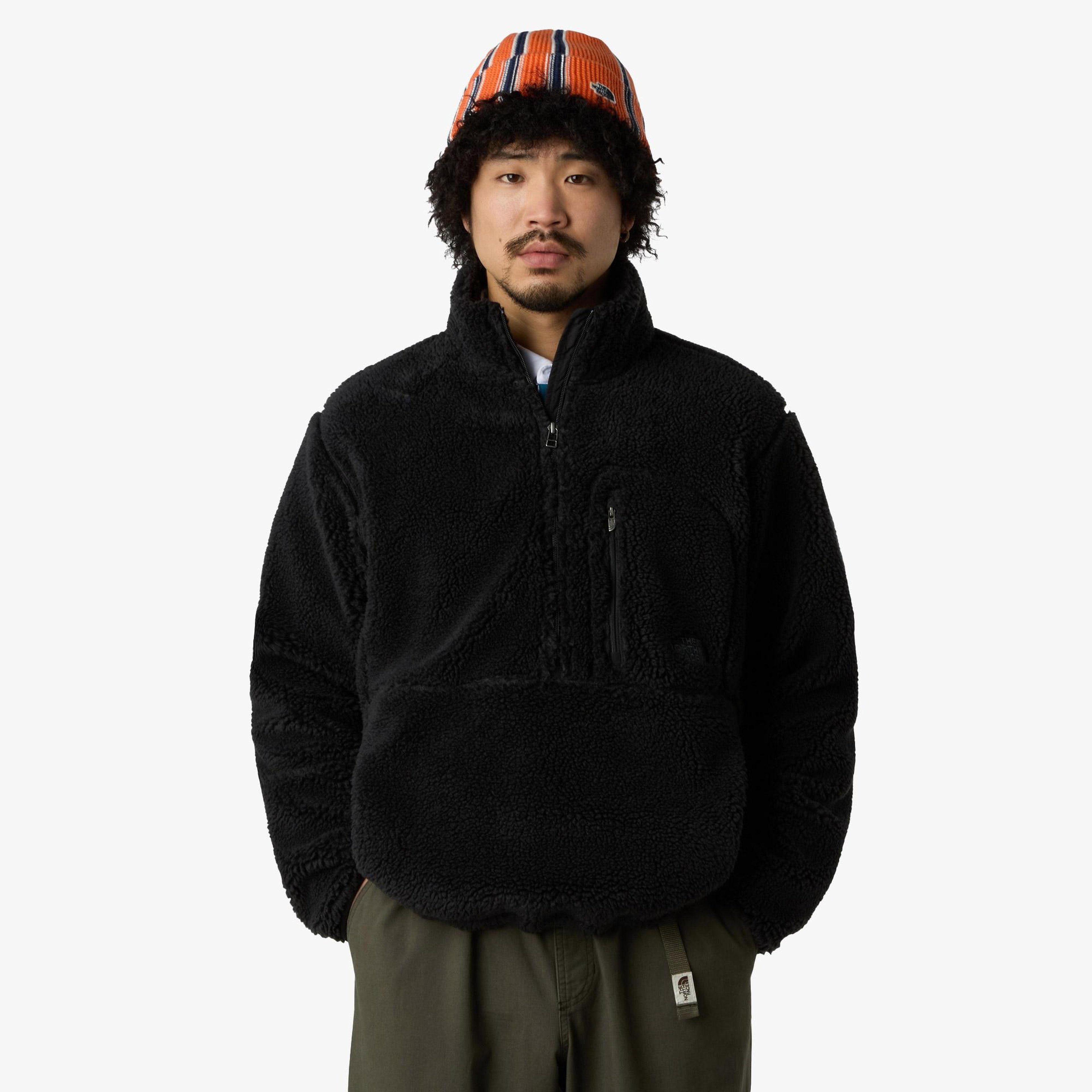 The North Face Extreme Pile Pullover Erkek Siyah Ceket
