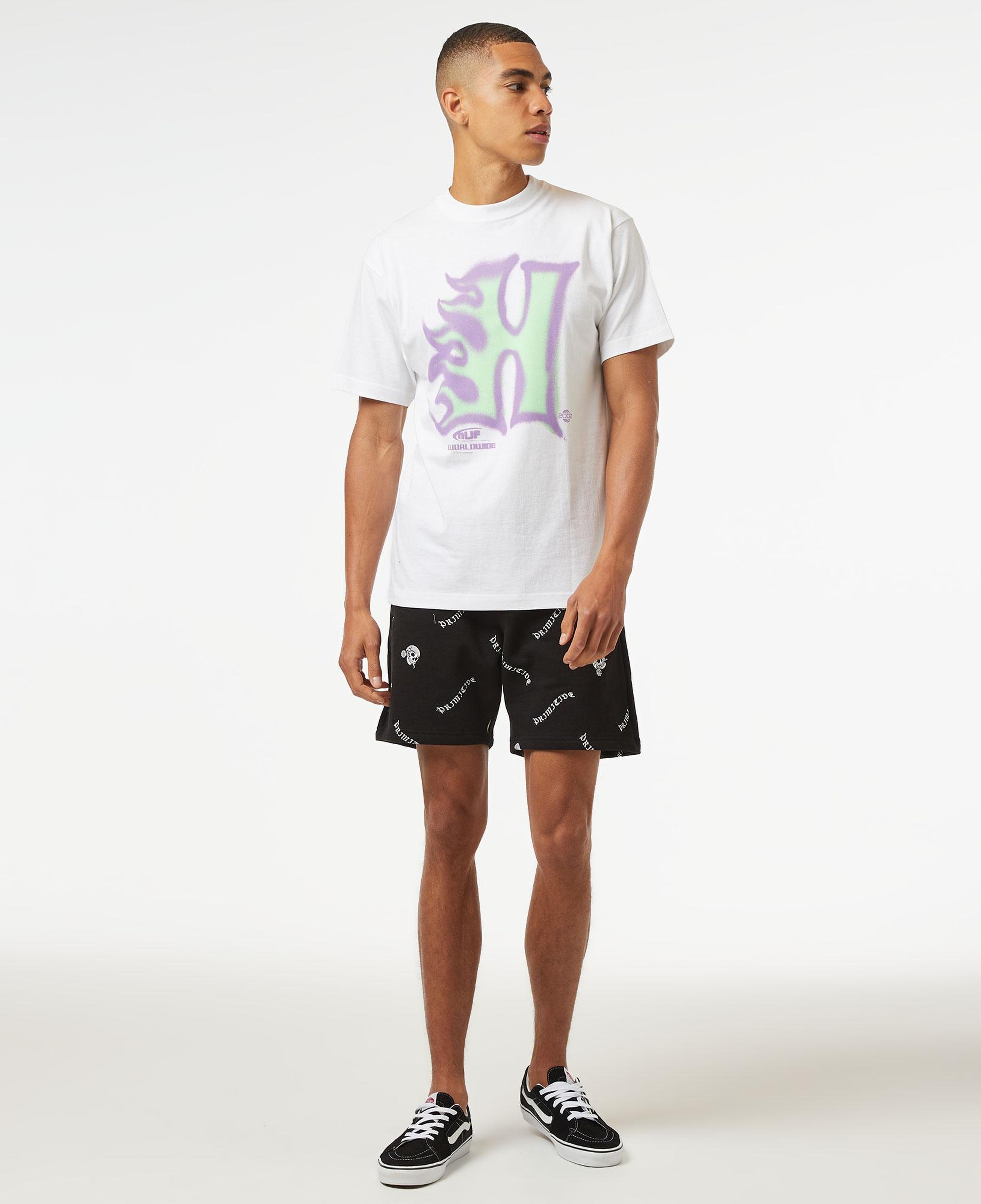 HUF Heat Wave S/S Erkek Beyaz T-Shirt