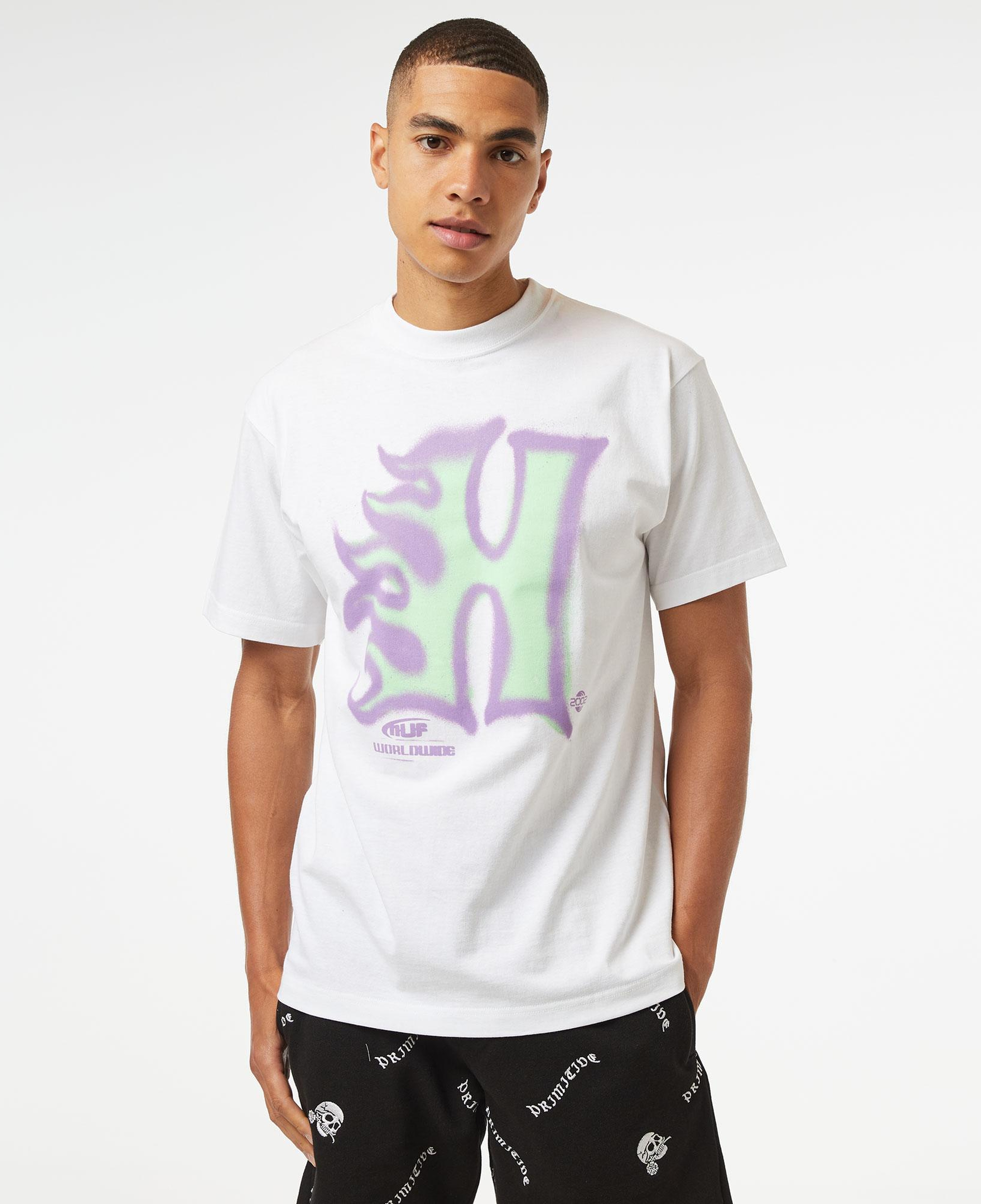 HUF Heat Wave S/S Erkek Beyaz T-Shirt