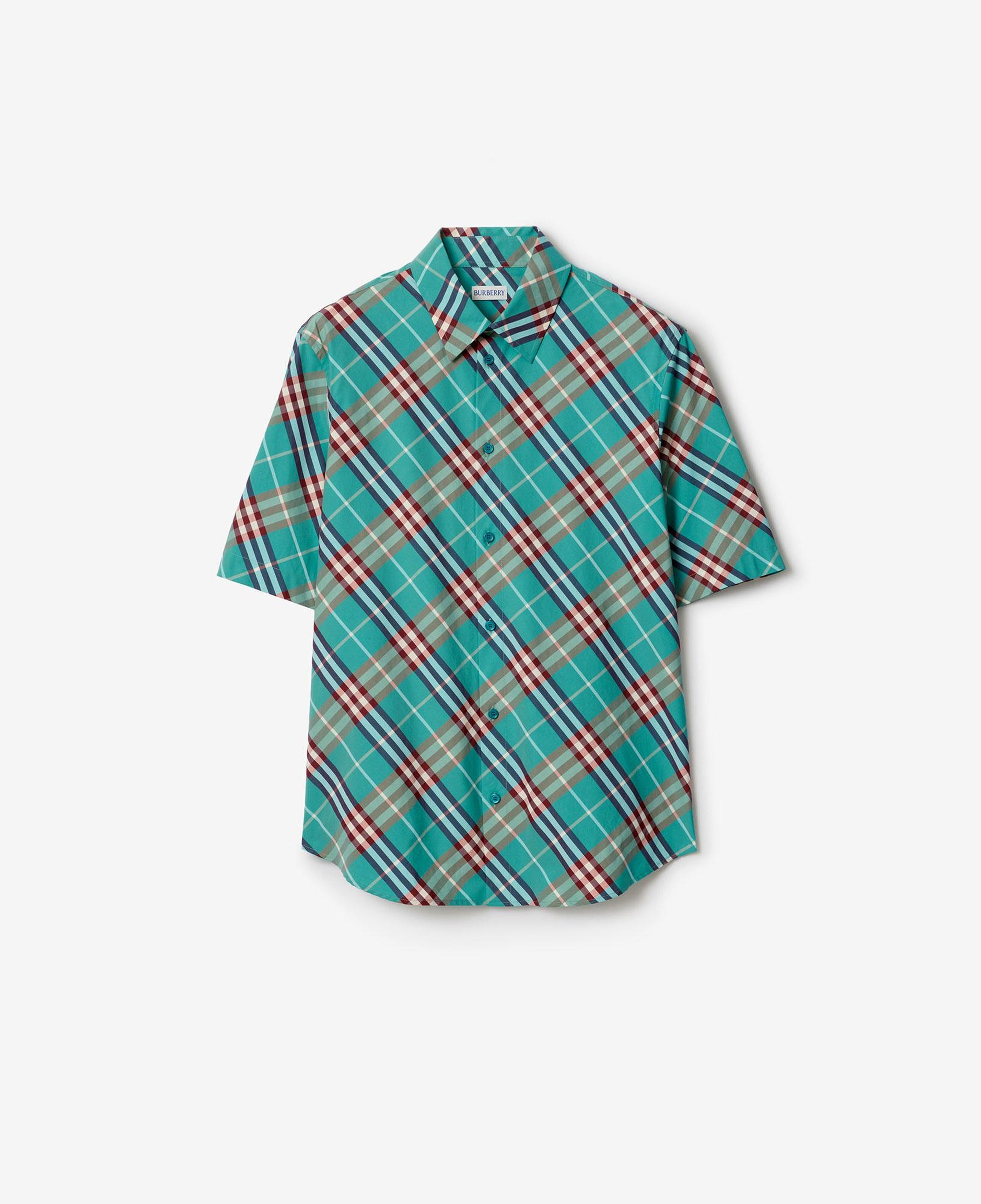 Burberry Robert Check Erkek Mavi Gömlek