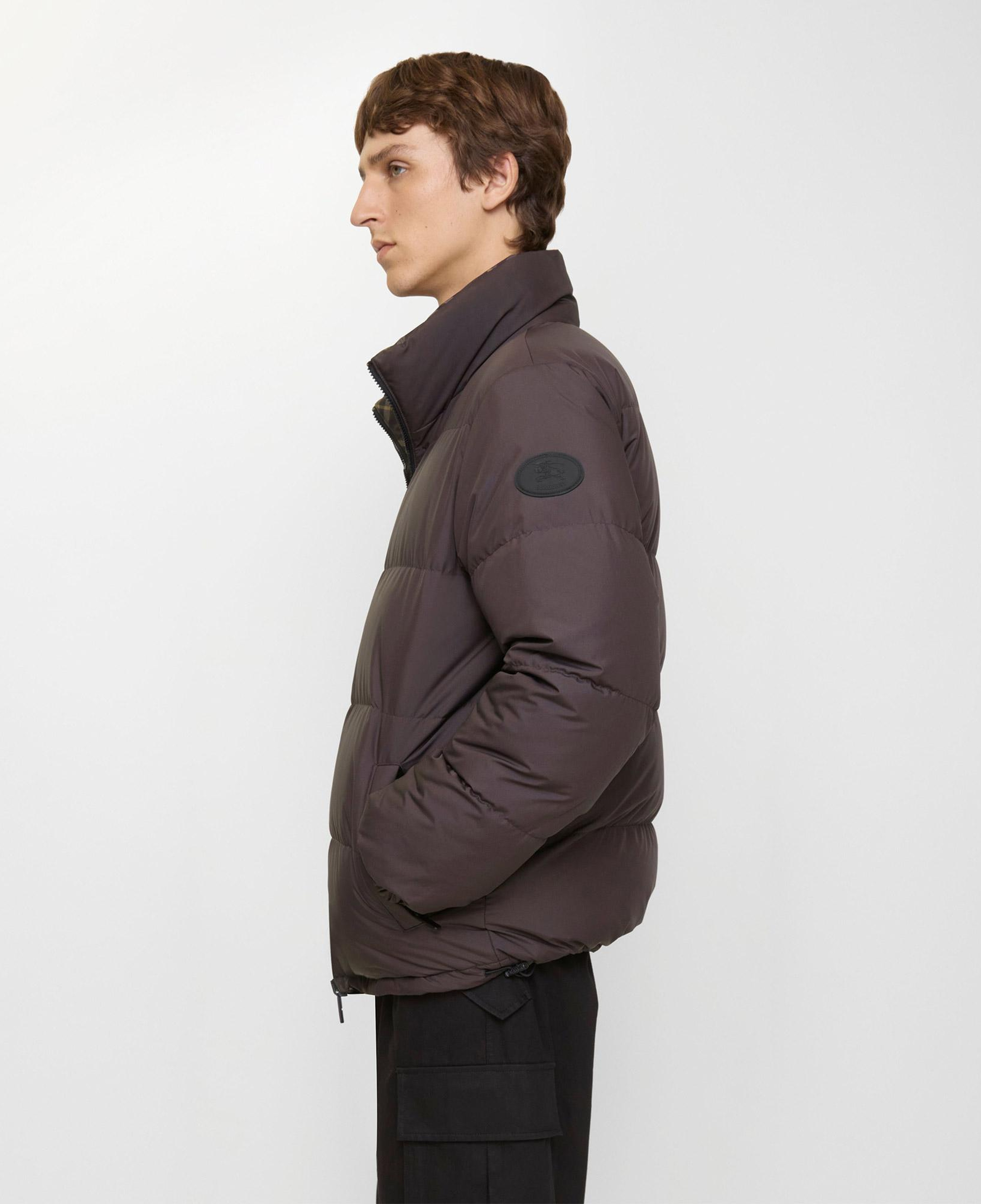 Burberry Snowdon Check Erkek Kahverengi Mont