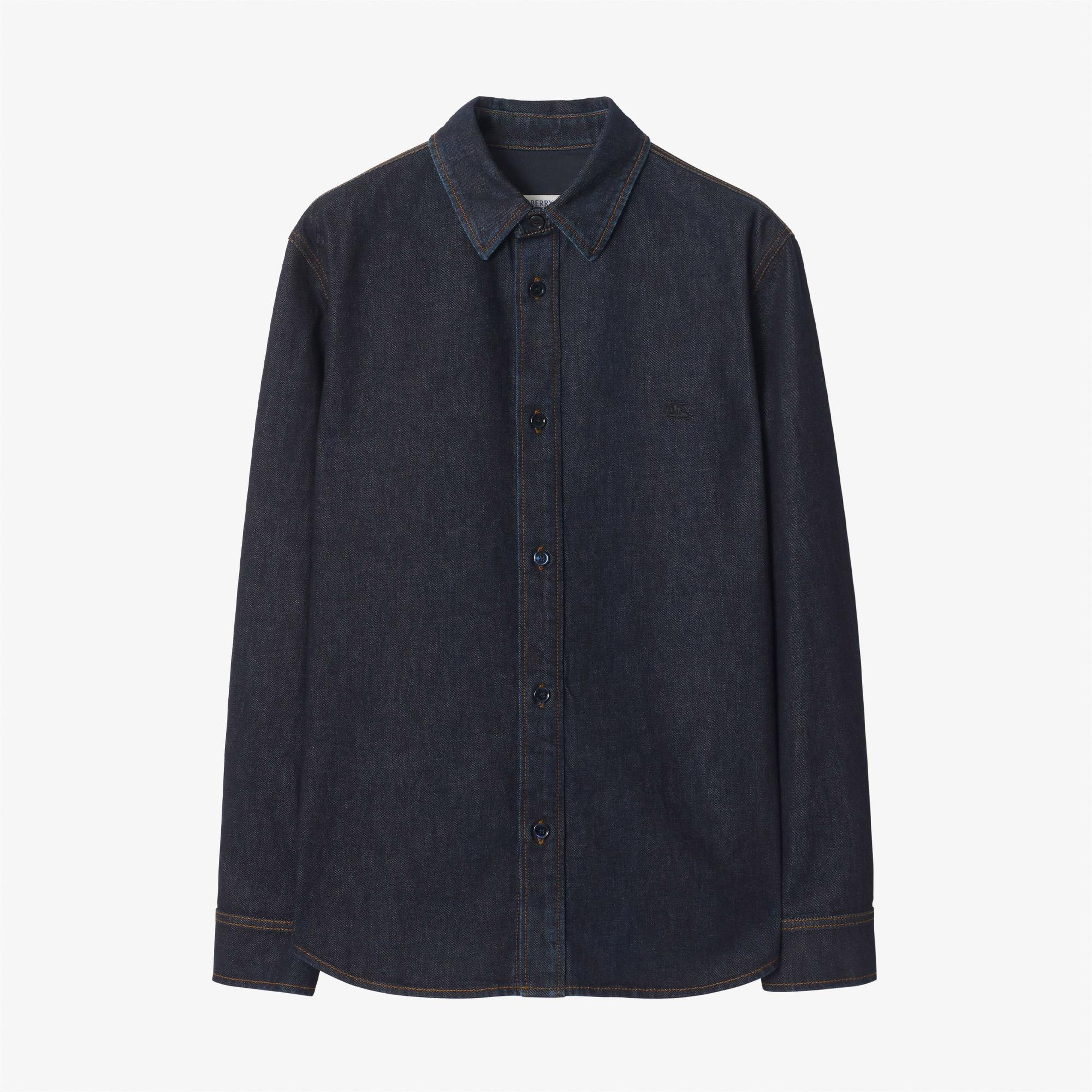 Burberry Damian Erkek Lacivert Gömlek