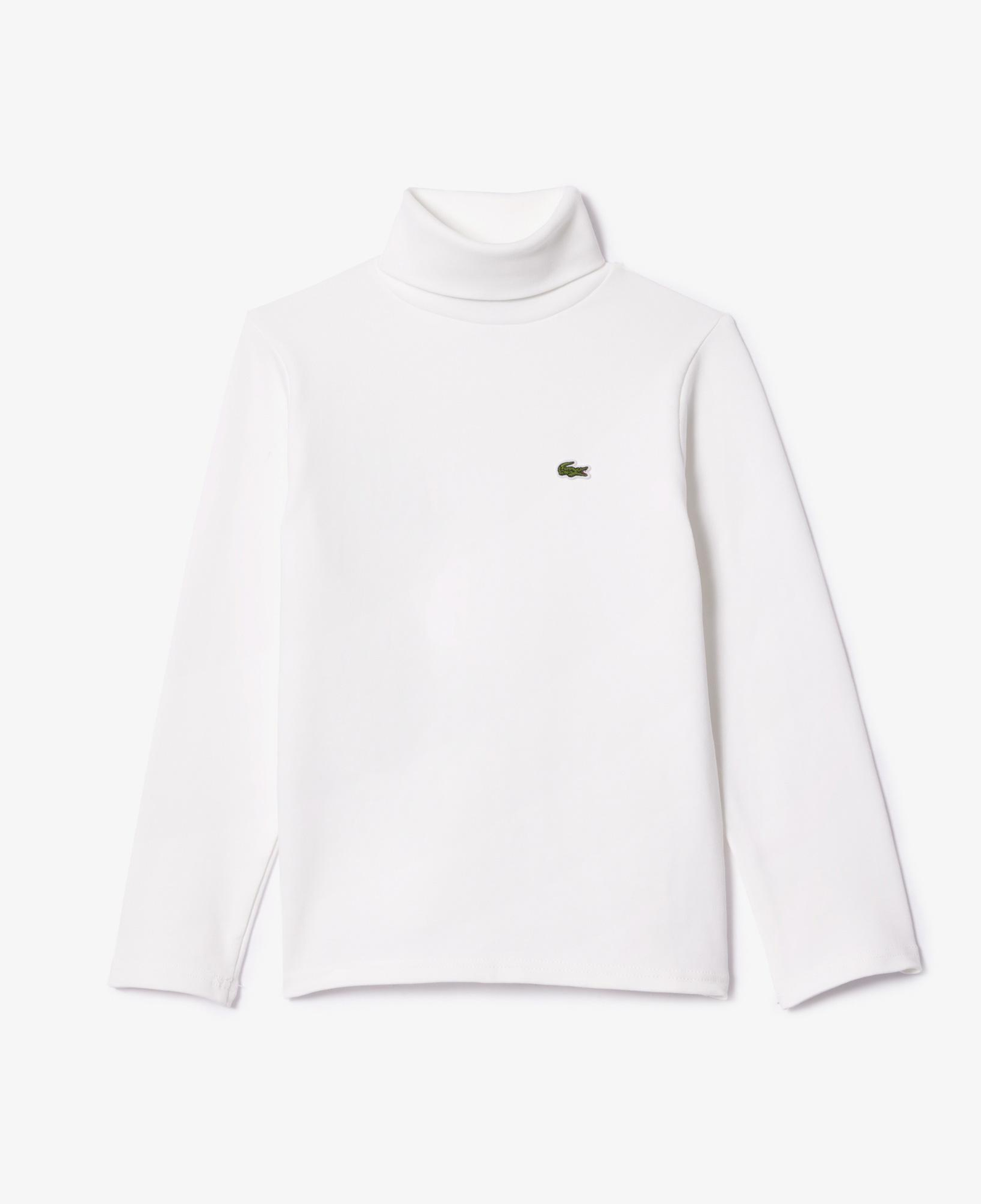 Lacoste Çocuk Bisiklet Yaka Beyaz T-Shirt