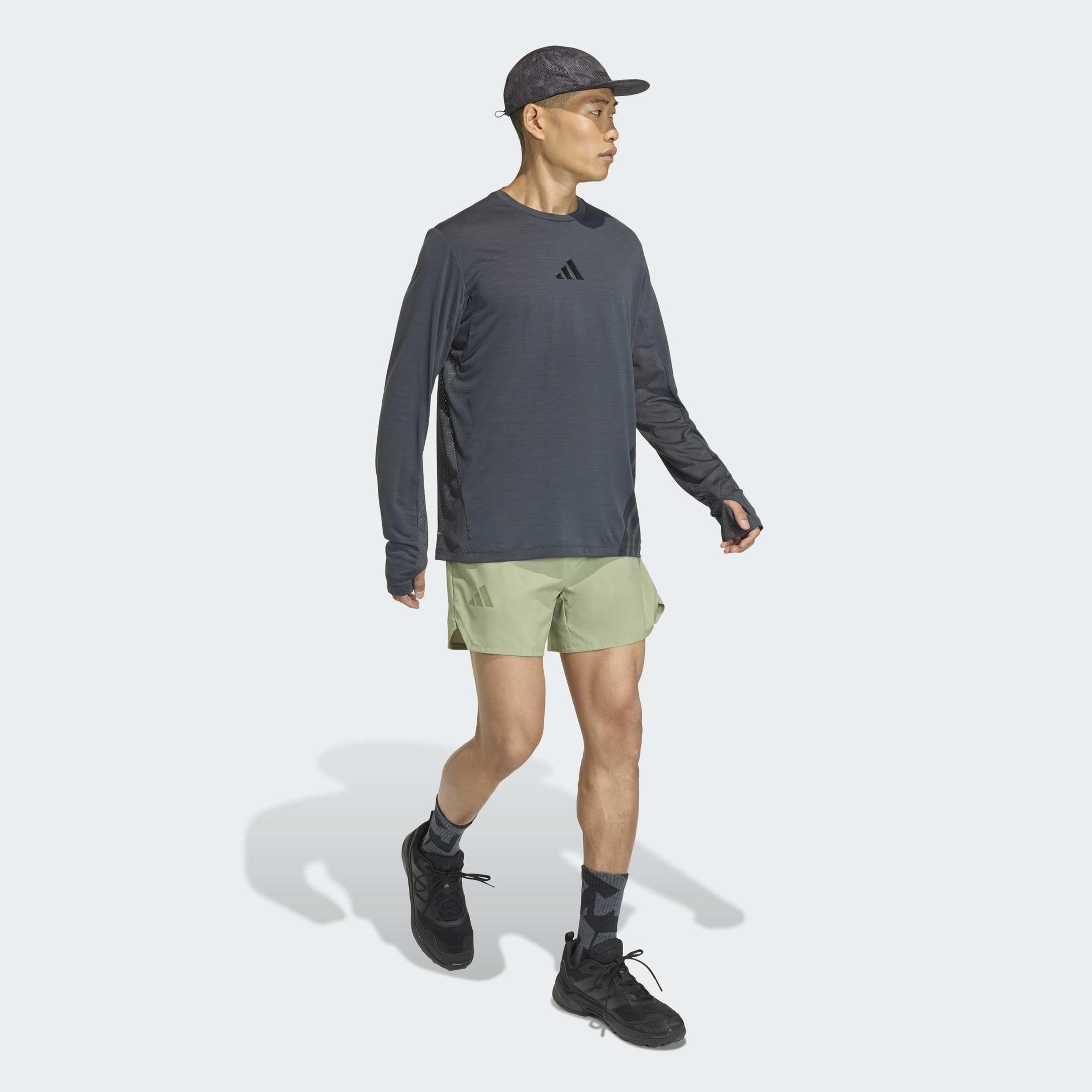 adidas Terrex Xperior Climacool+ Erkek Gri Koşu T-Shirt