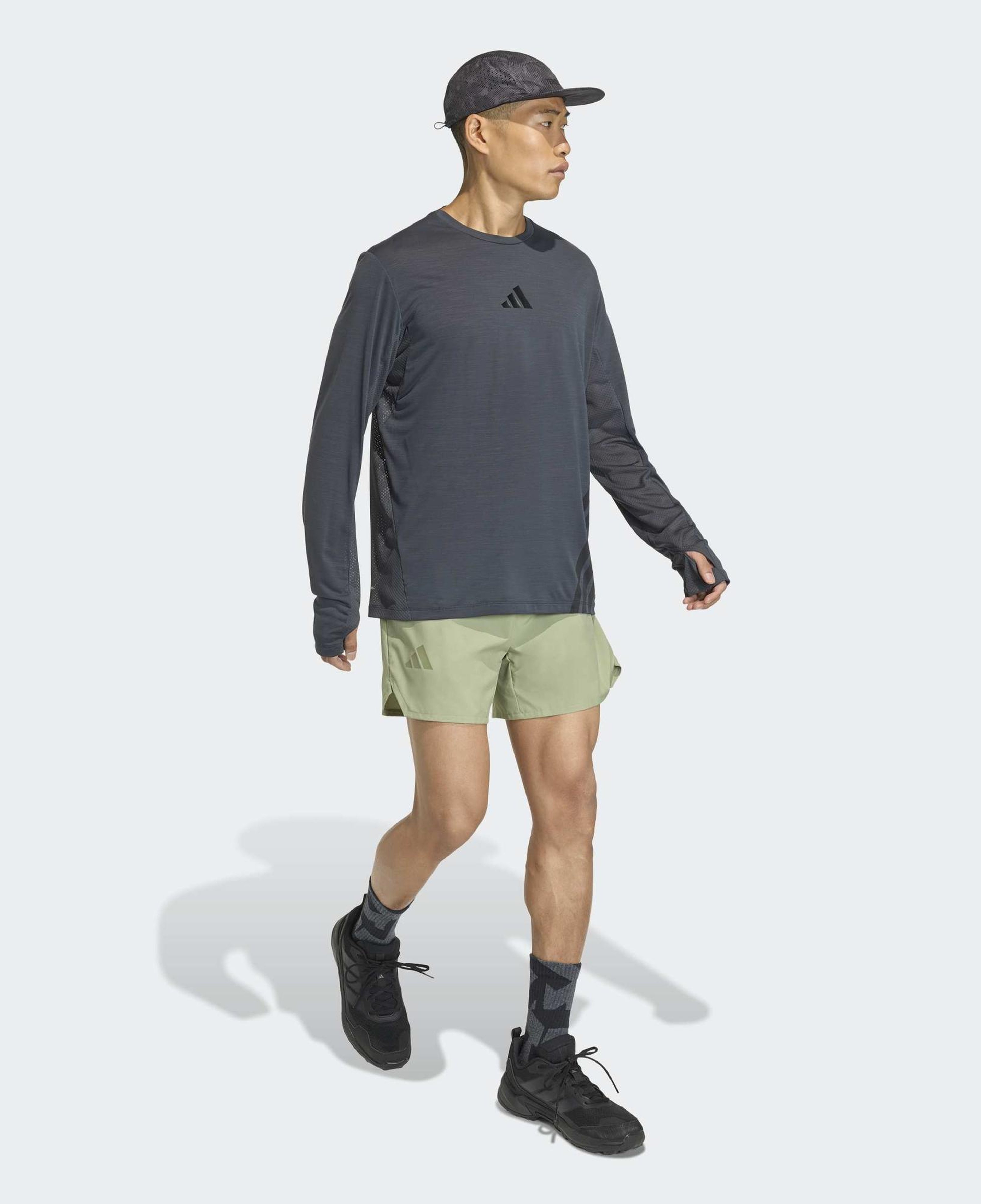 adidas Terrex Xperior Climacool+ Erkek Gri Koşu T-Shirt
