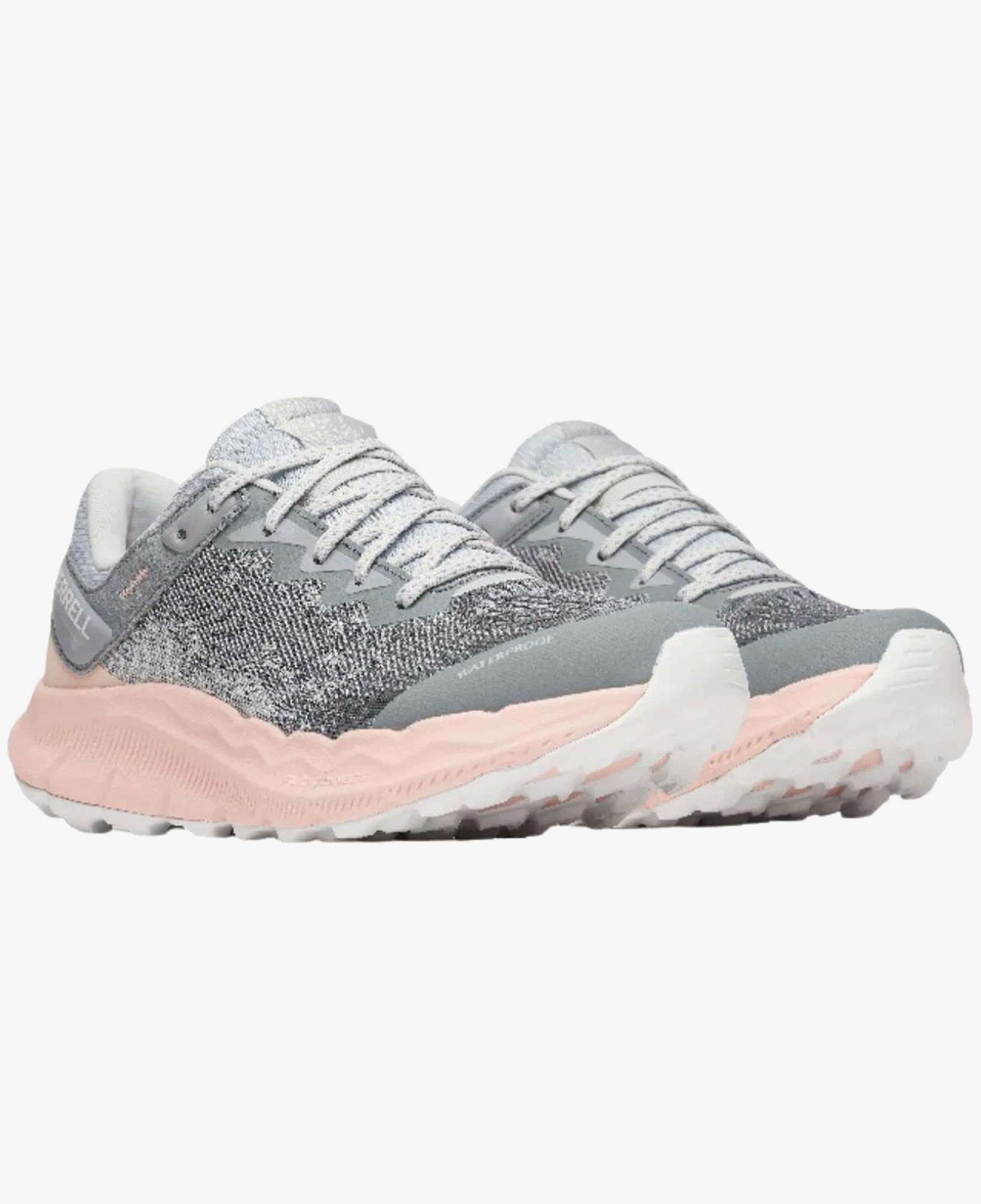 Merrell Antora 4 Waterproof Kadın Gri Koşu Ayakkabısı