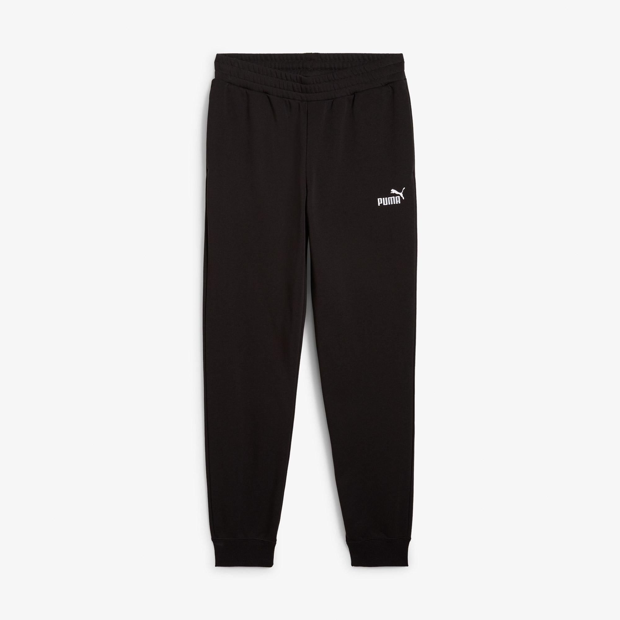 Puma Essentials No 1 Logo Erkek Siyah Eşofman Altı