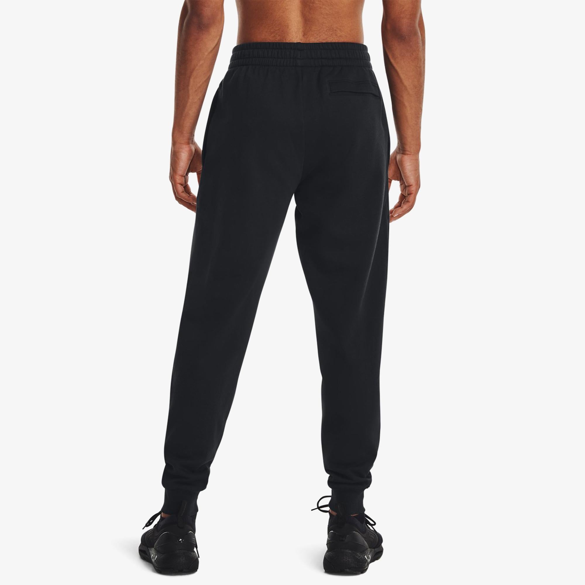 Under Armour Rival Fleece Erkek Siyah Günlük Eşofman Altı