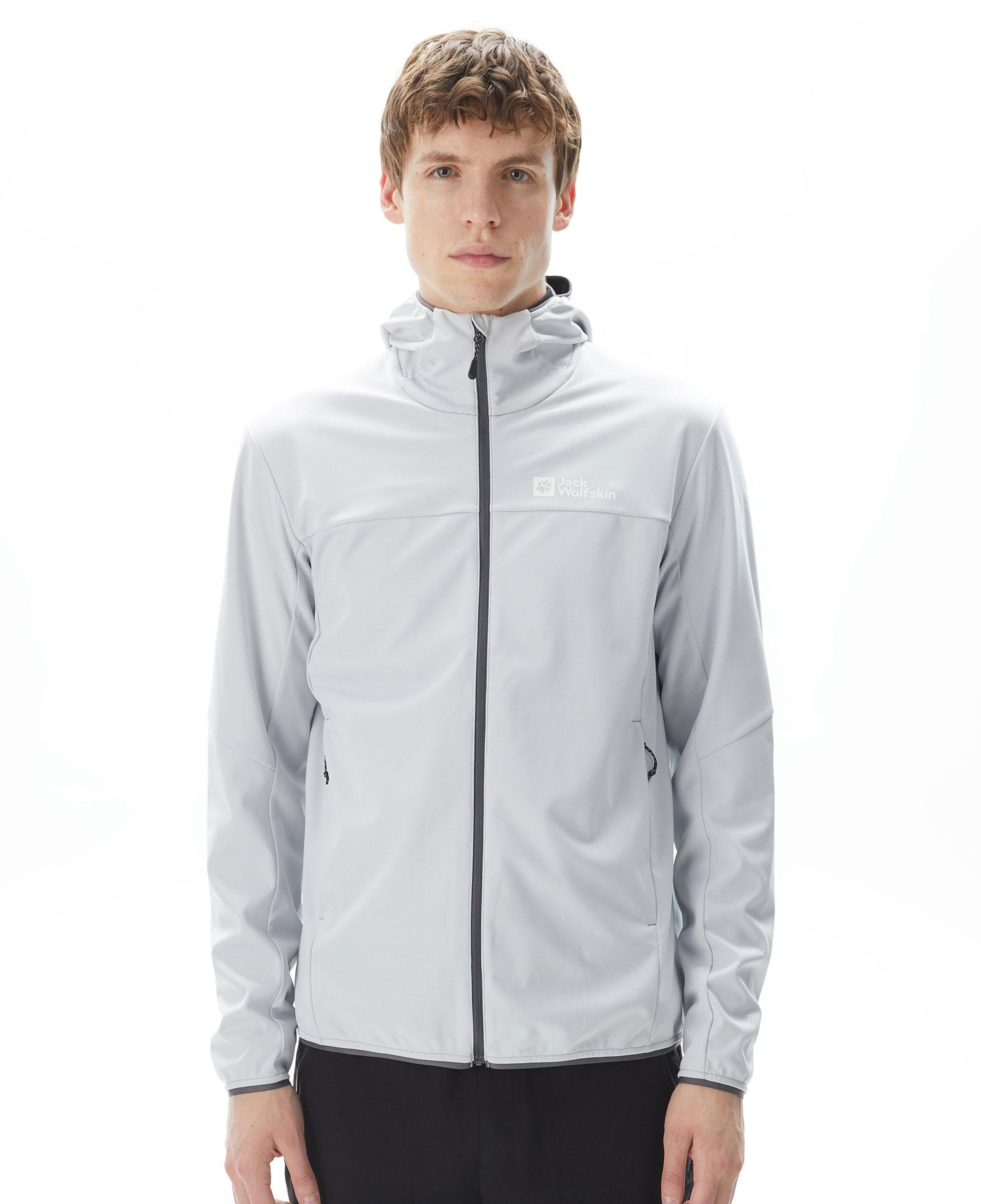 Jack Wolfskin Feldberg Hoodie Erkek Gri Ceket