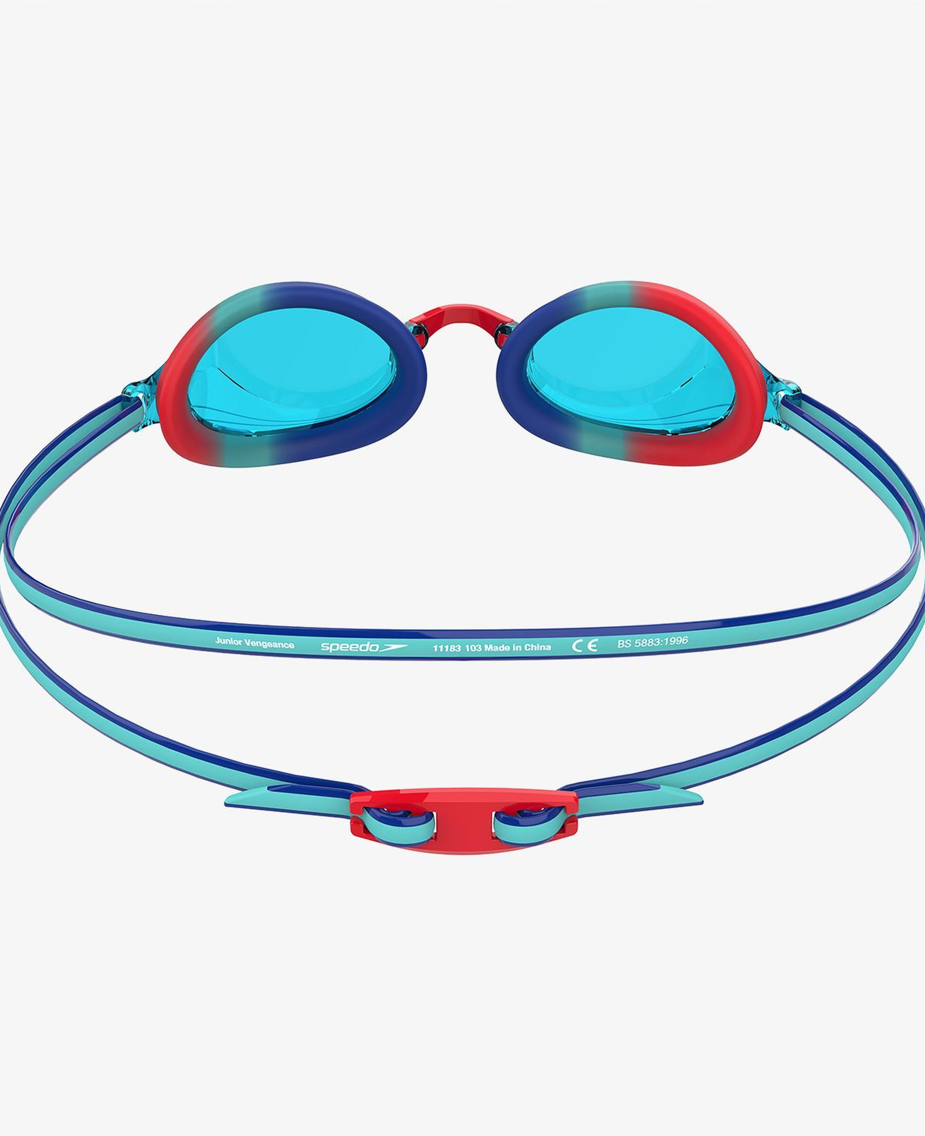 Speedo Vengeance Çocuk Mavi Yüzücü Gözlüğü