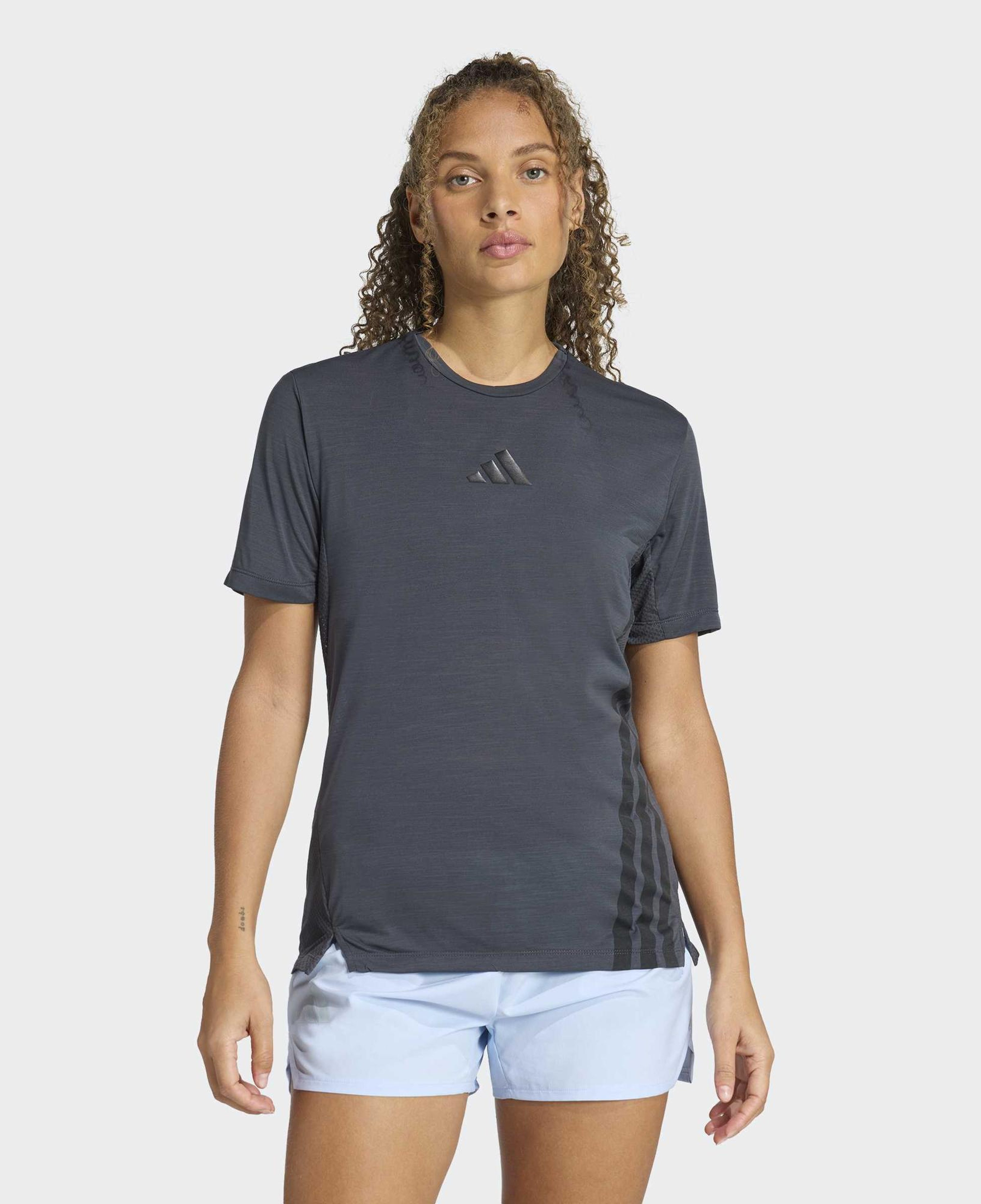 adidas Terrex Xperior Climacool+ Kadın Gri Koşu T-Shirt