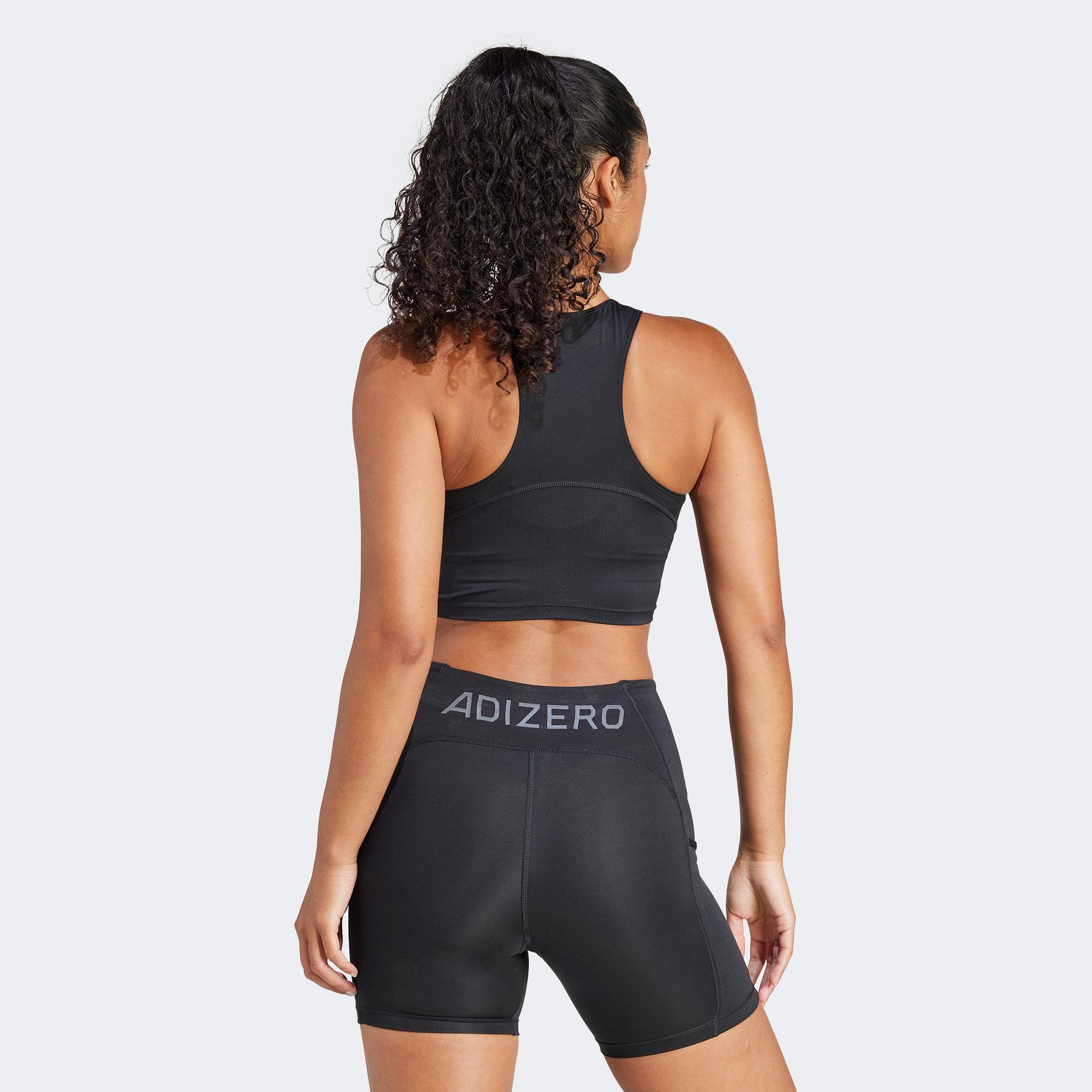 adidas Adizero Kadın Siyah Koşu Bra