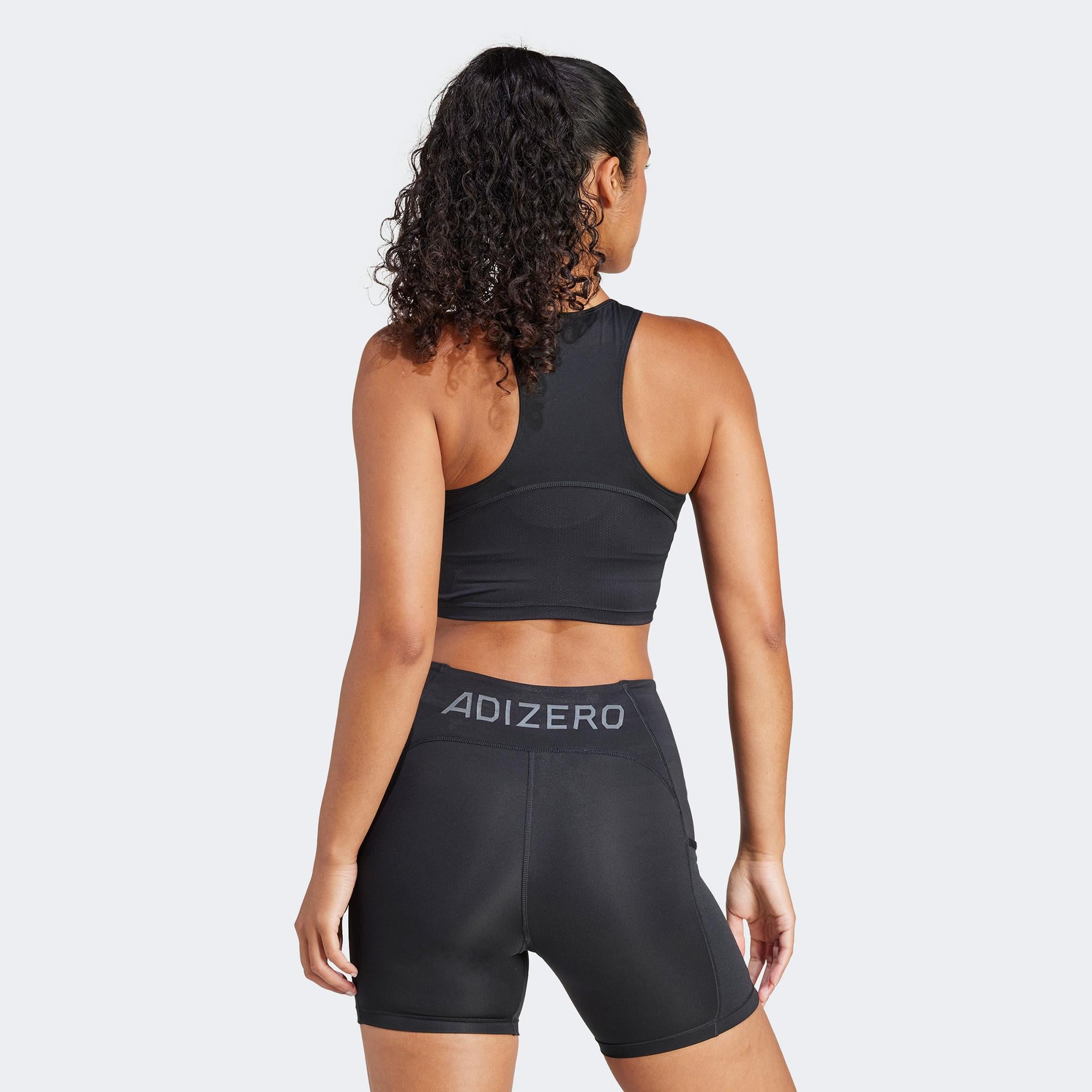 adidas Adizero Kadın Siyah Koşu Bra
