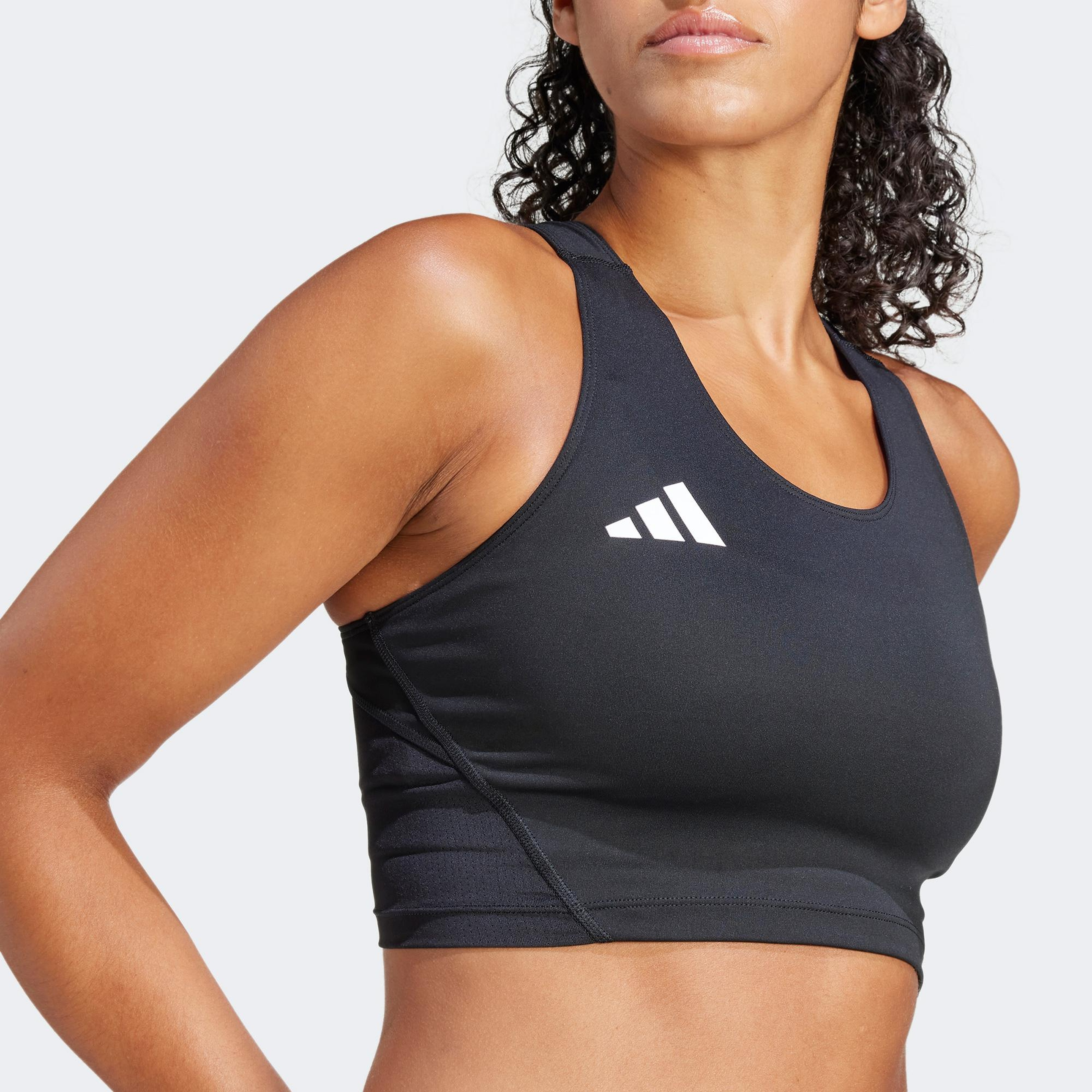adidas Adizero Kadın Siyah Koşu Bra